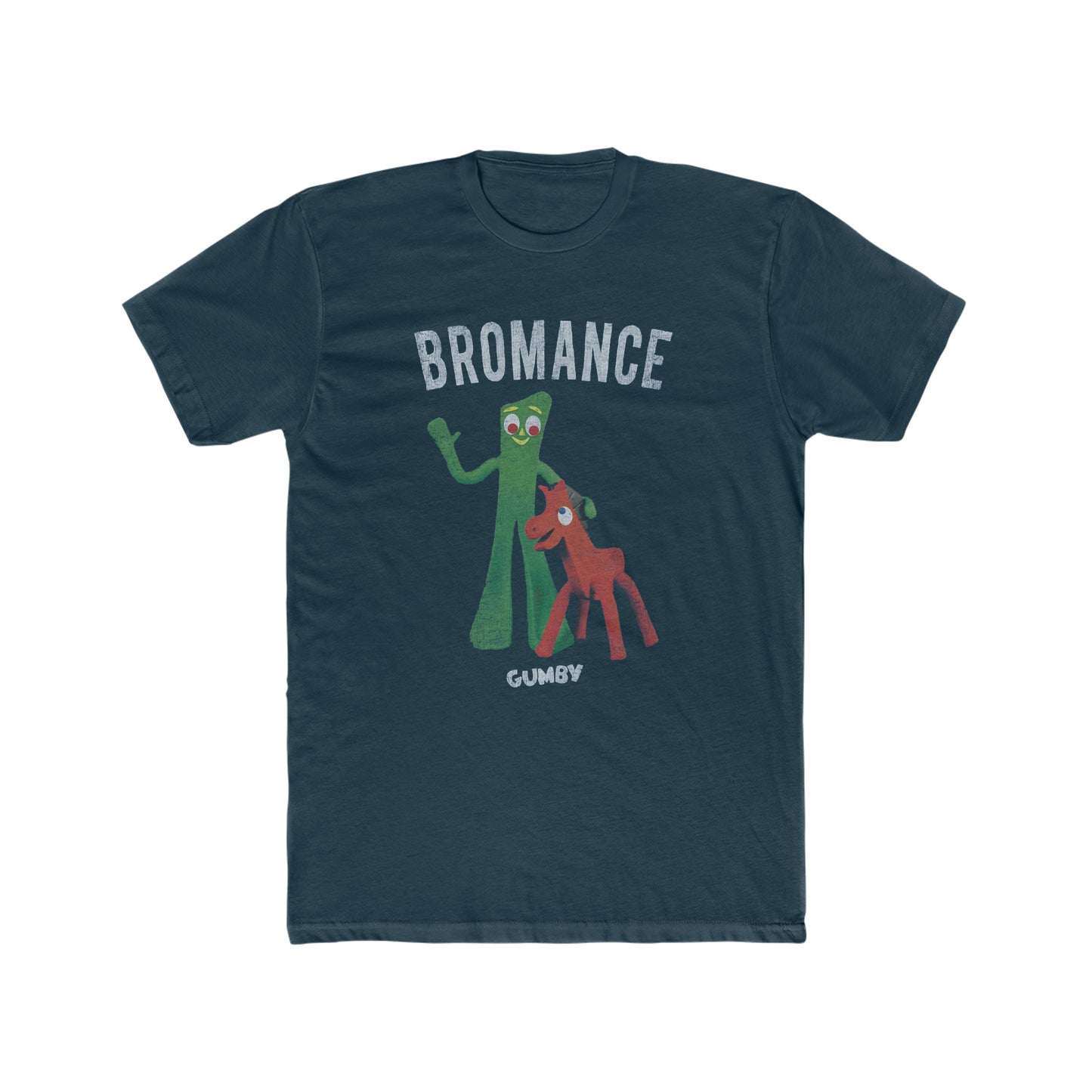 Gumby and Pokey, Bromance, Vintage Inspired Tee
