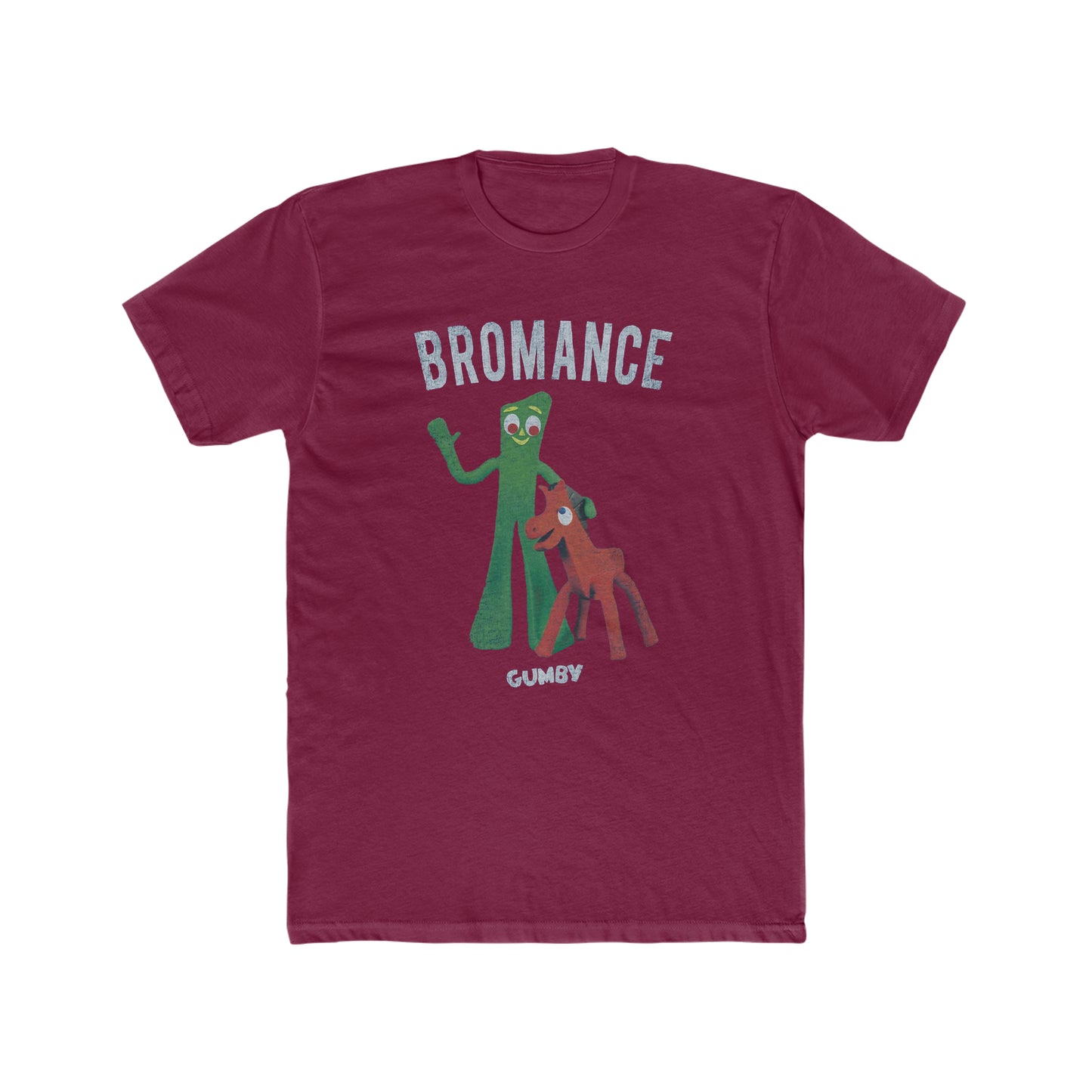 Gumby and Pokey, Bromance, Vintage Inspired Tee