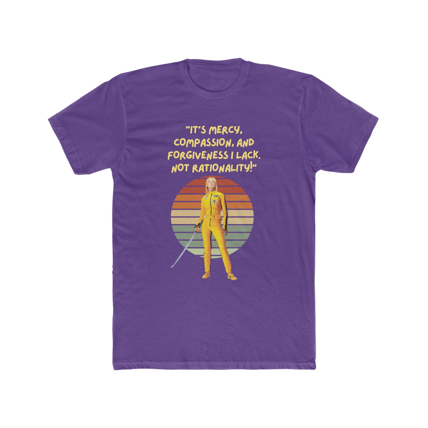 Kill Bill, The Bride Quote, Uma Thurman Retro Tee