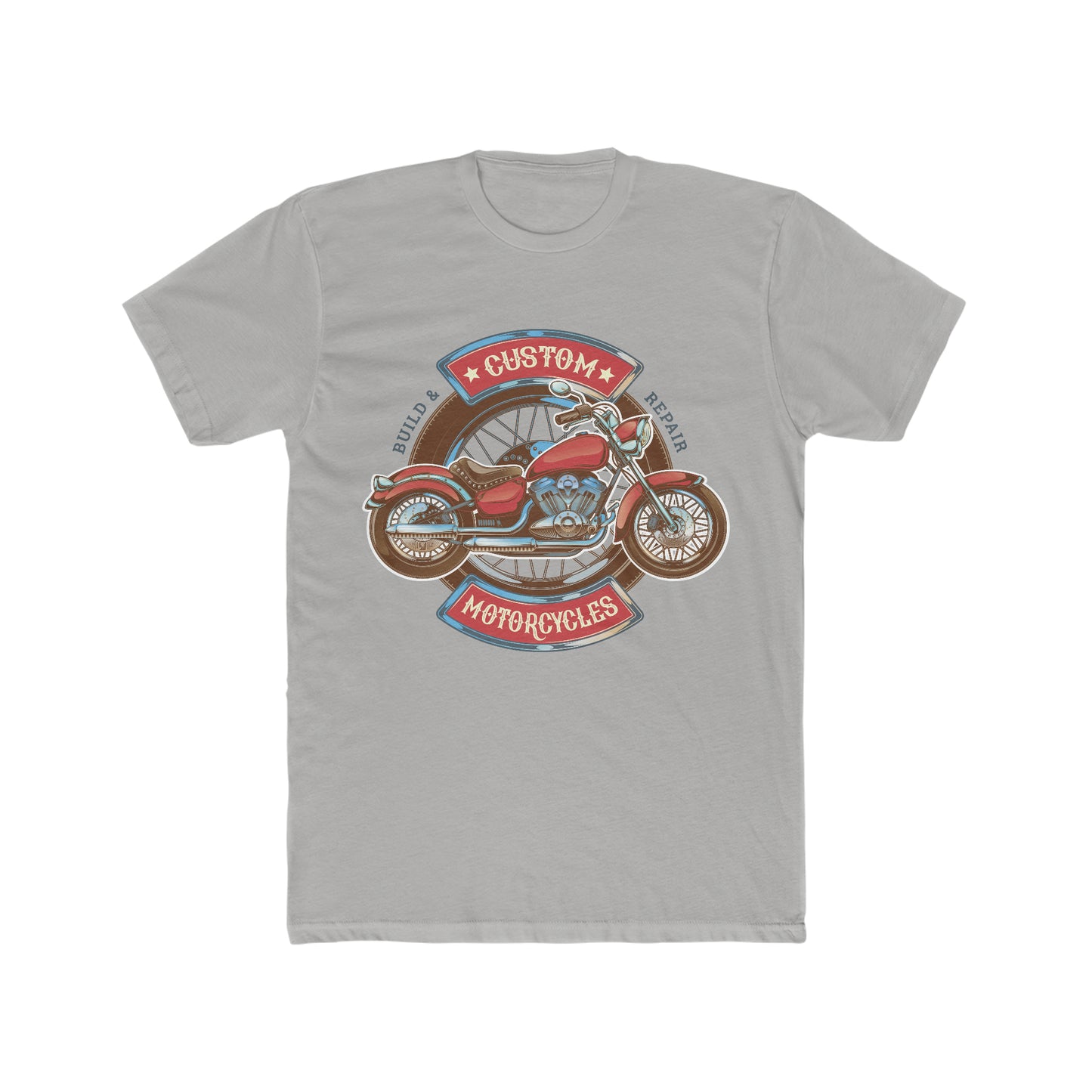Custom Motorcycles Cool Tee