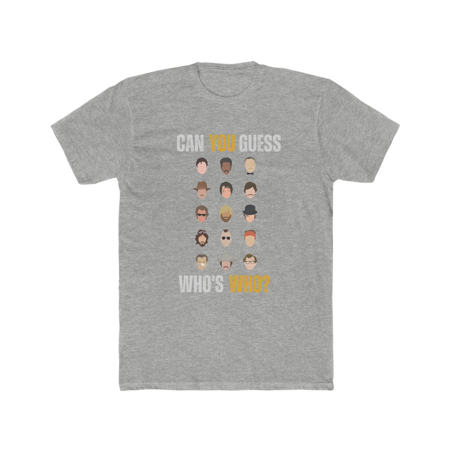 70's Iconic Stars, Can You Guess Who is Who on This Tee