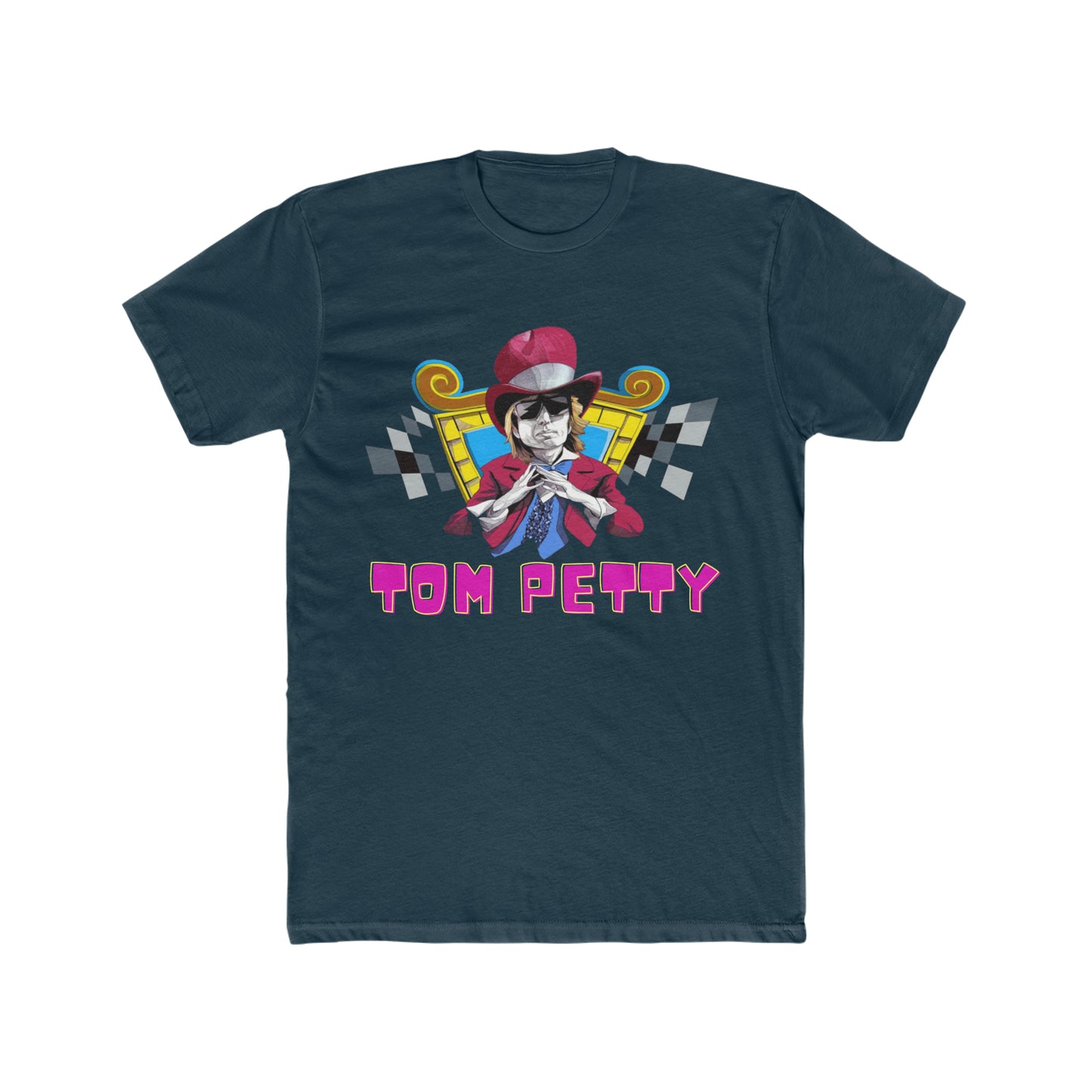 Tom Petty, Art, Cartoon, Comic Tee