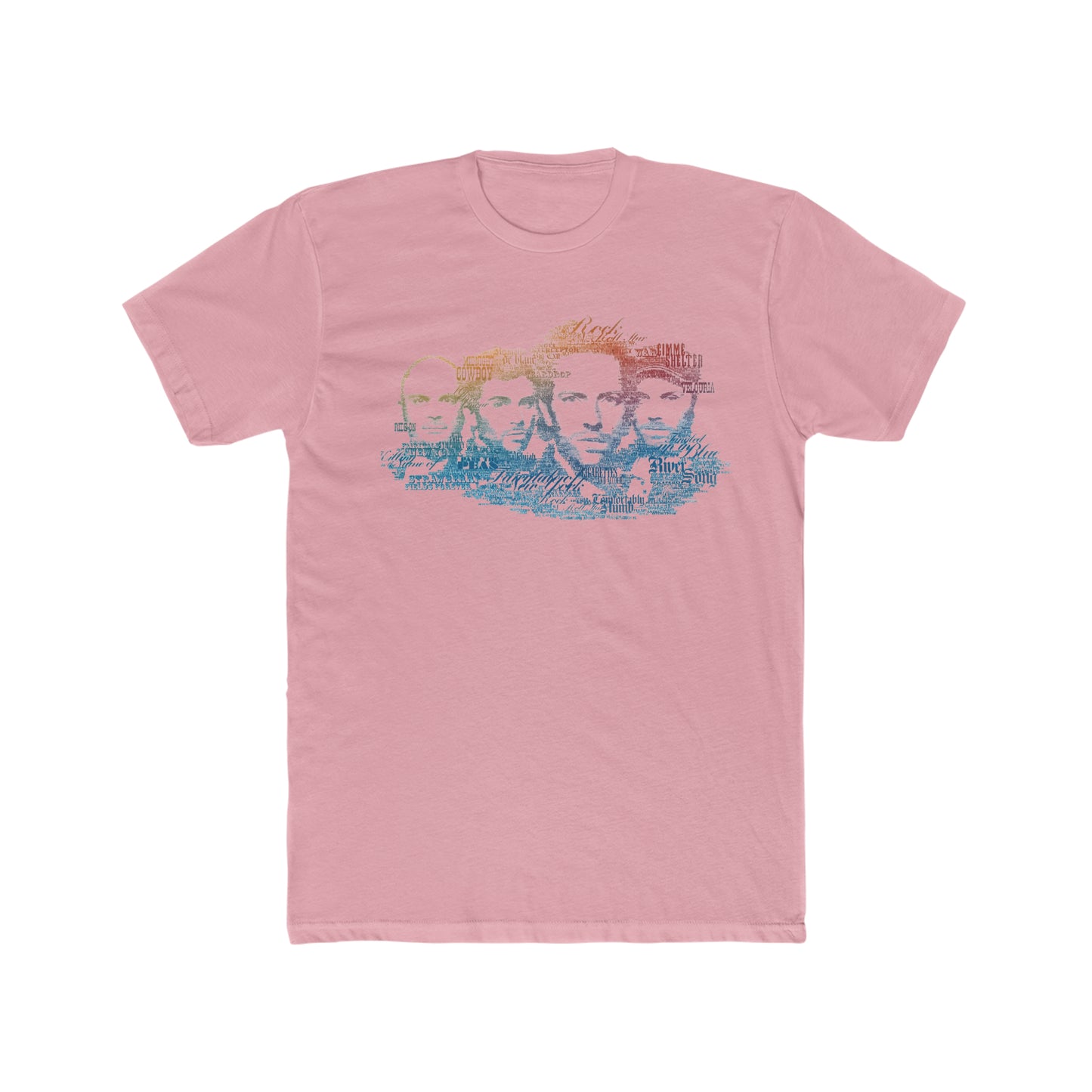 Coldplay Song Titles, Sketch Art Style Tee