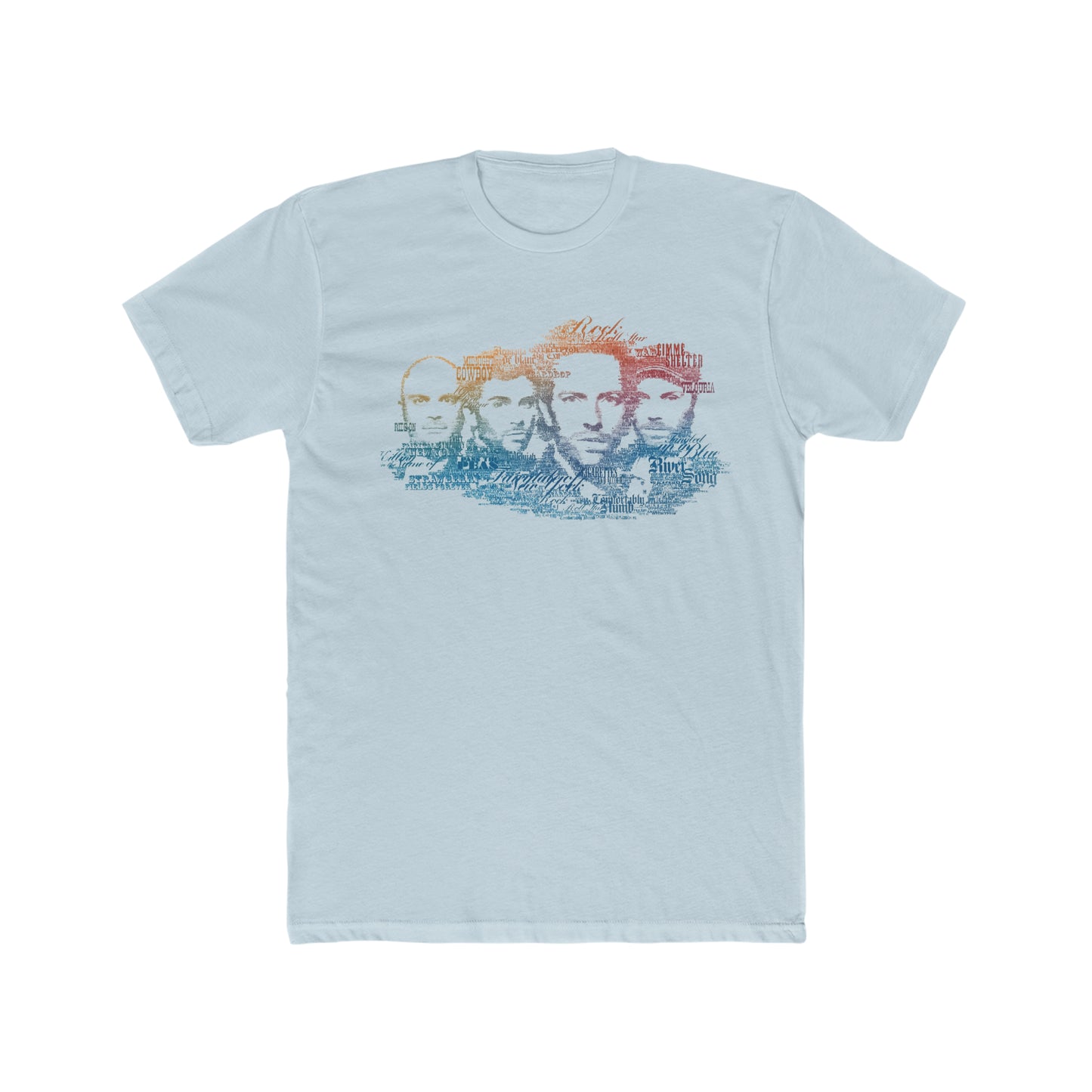 Coldplay Song Titles, Sketch Art Style Tee