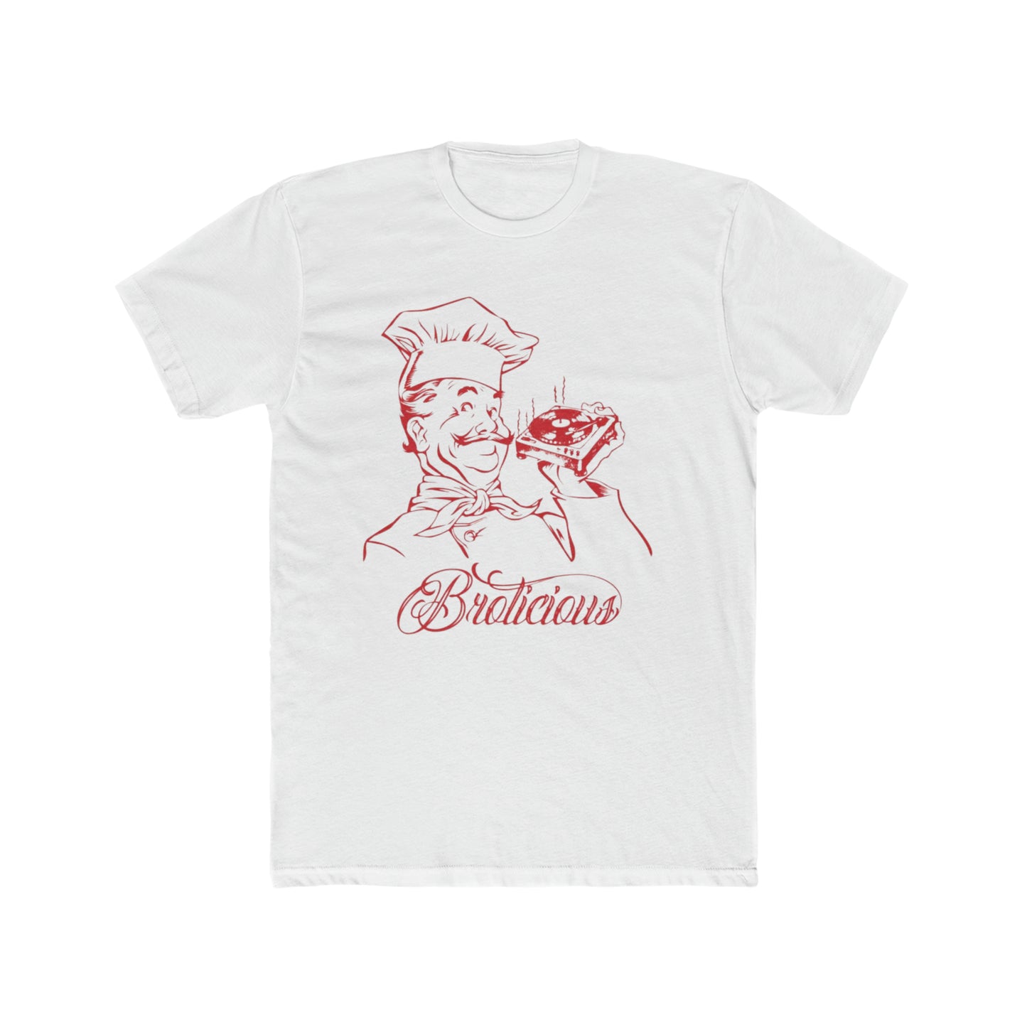 Brolicious Pizza Turntable Tee