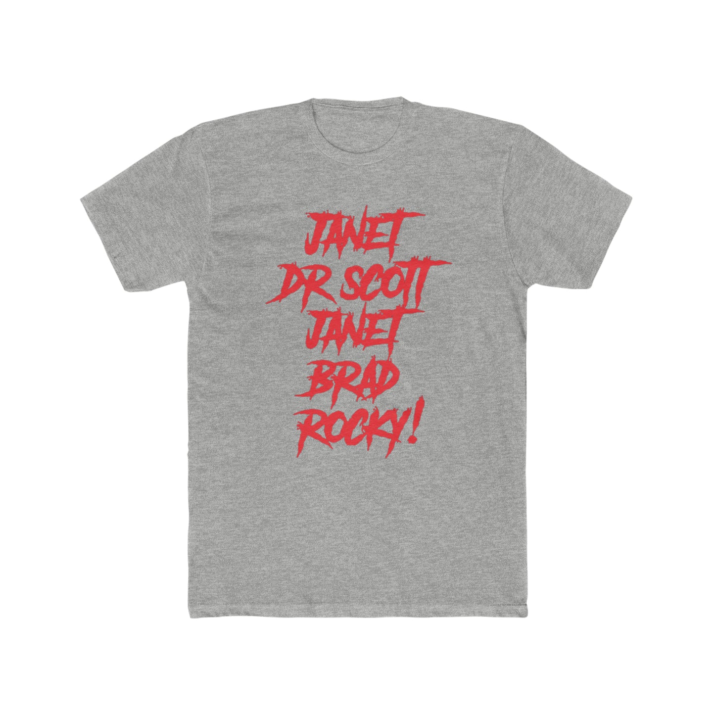 Rocky Horror Picture Show, Janet, Dr Scott, Janet, Brad, Rocky, Classic Tee