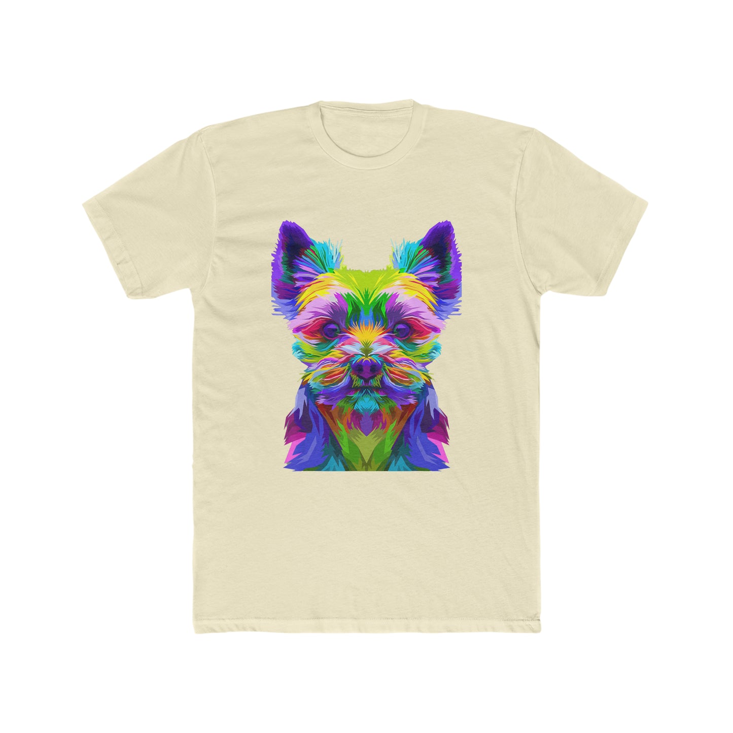 Colorful Yorkie, Pop Art Tee