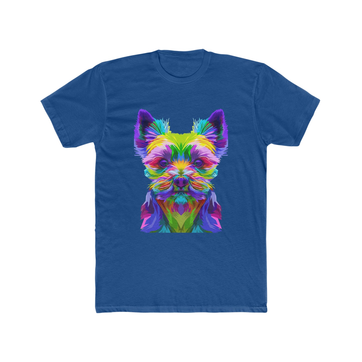 Colorful Yorkie, Pop Art Tee