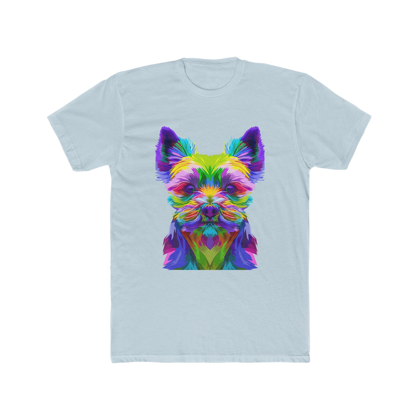 Colorful Yorkie, Pop Art Tee