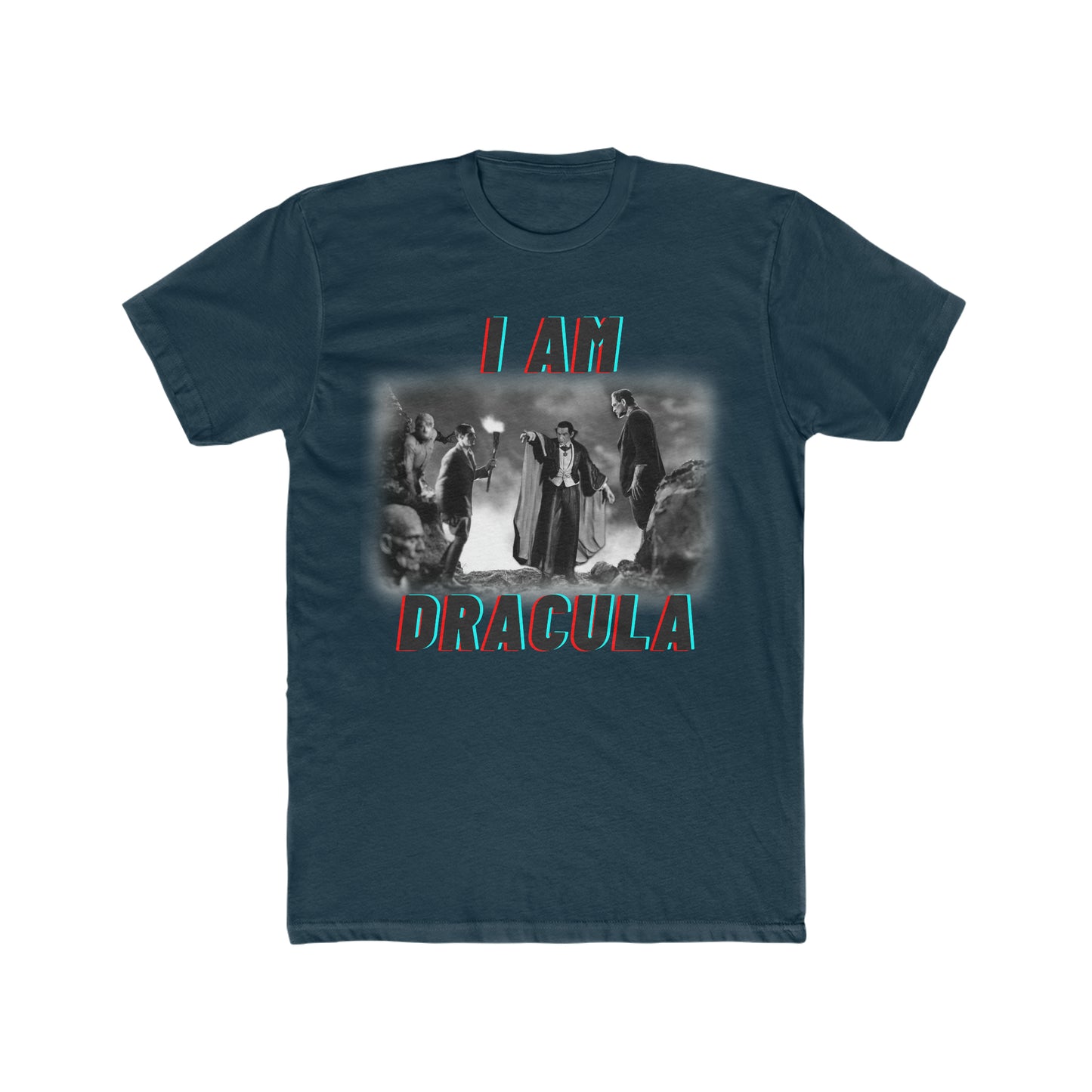 I Am Dracula, Retro, Vintage Inspired, Classic Tee