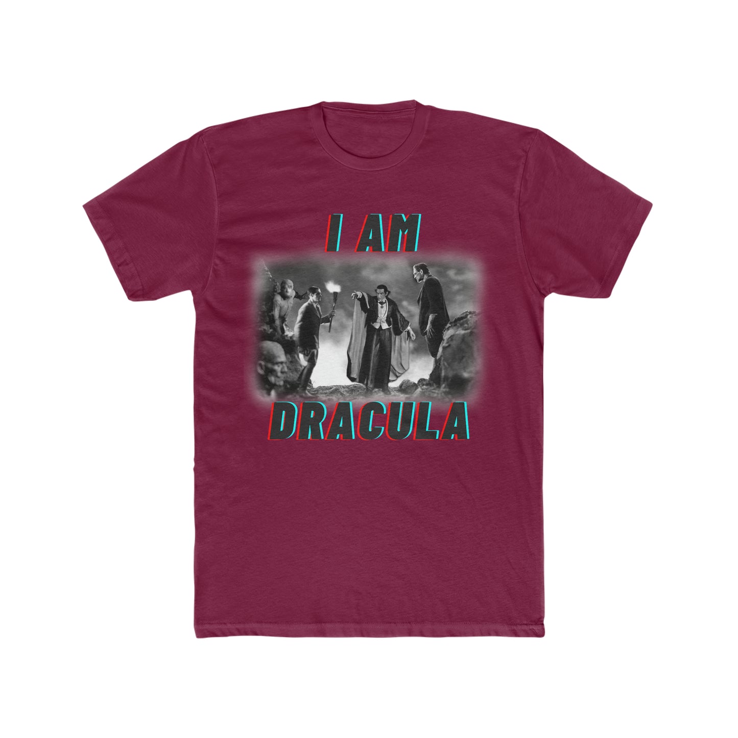 I Am Dracula, Retro, Vintage Inspired, Classic Tee