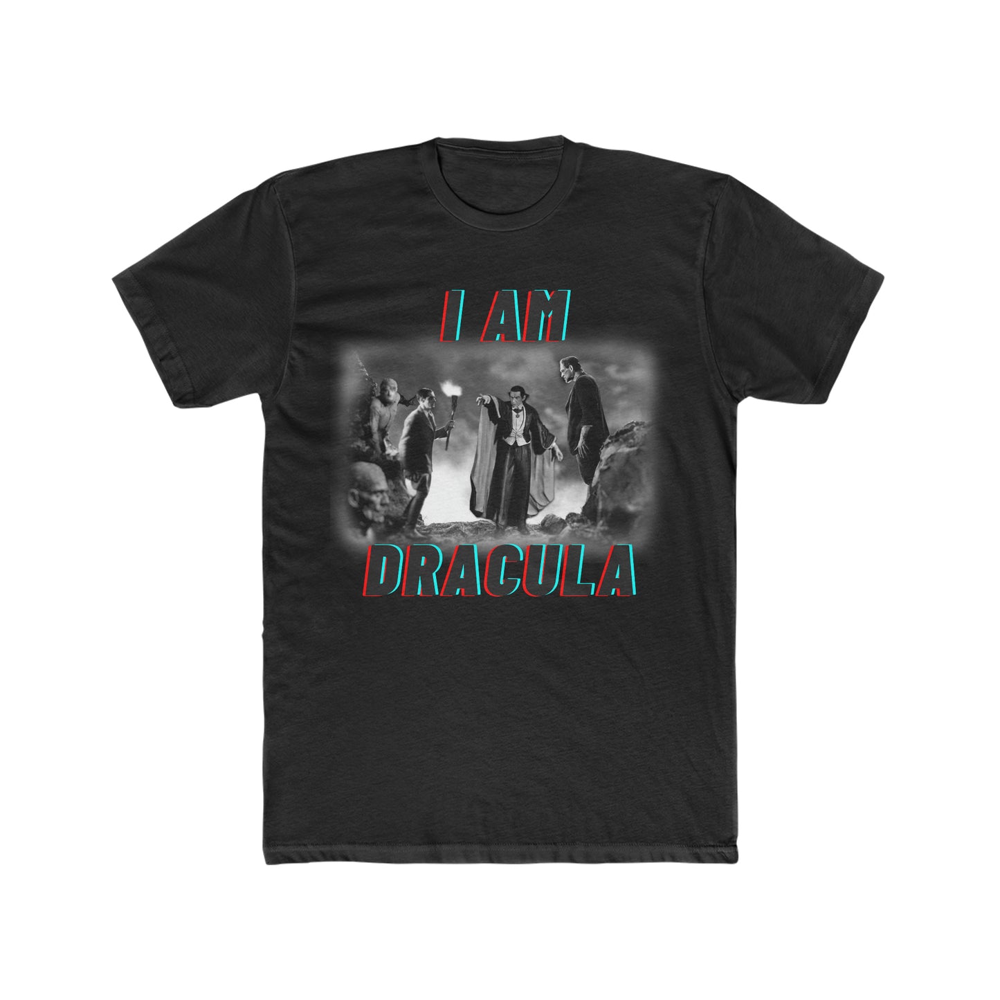 I Am Dracula, Retro, Vintage Inspired, Classic Tee