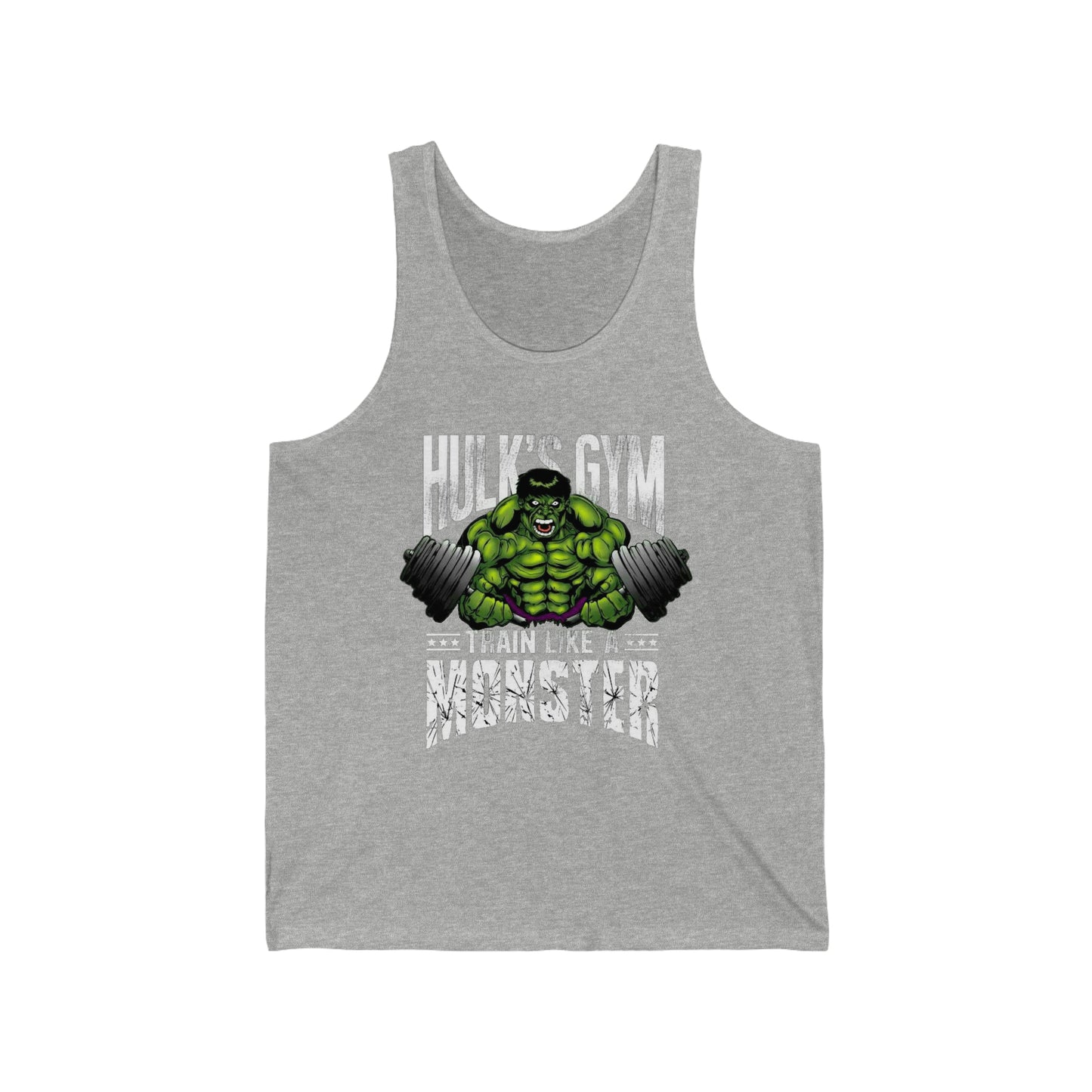 Hulk's Gym, Train Like Monster Tank Top