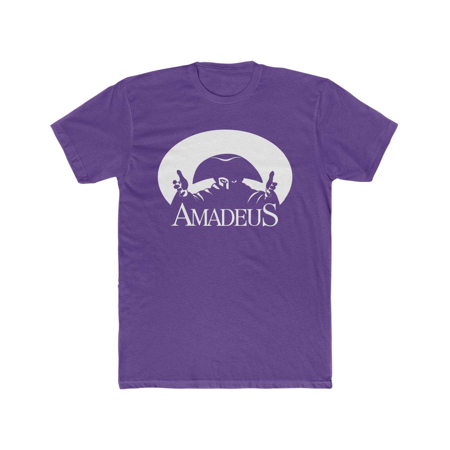 Amadeus, Story of Mozart, Classic 80's Movie Poster Tee
