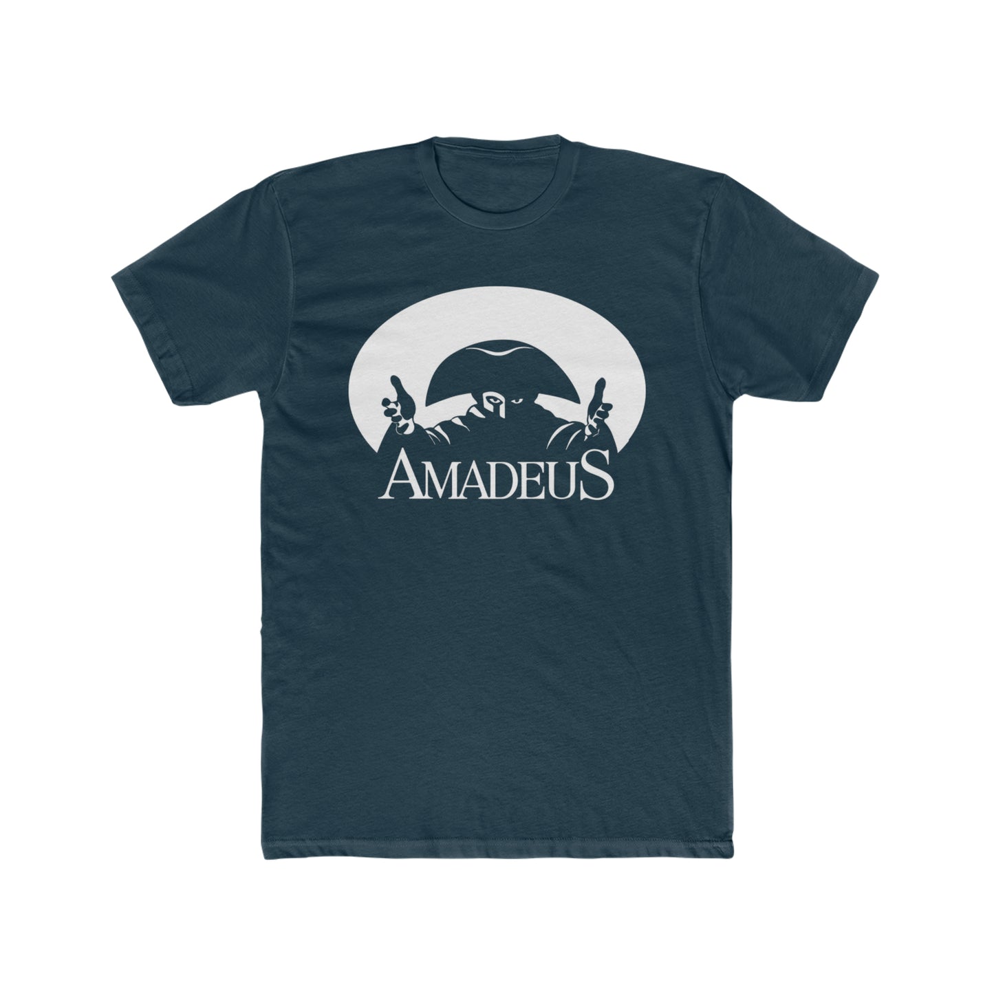 Amadeus, Story of Mozart, Classic 80's Movie Poster Tee