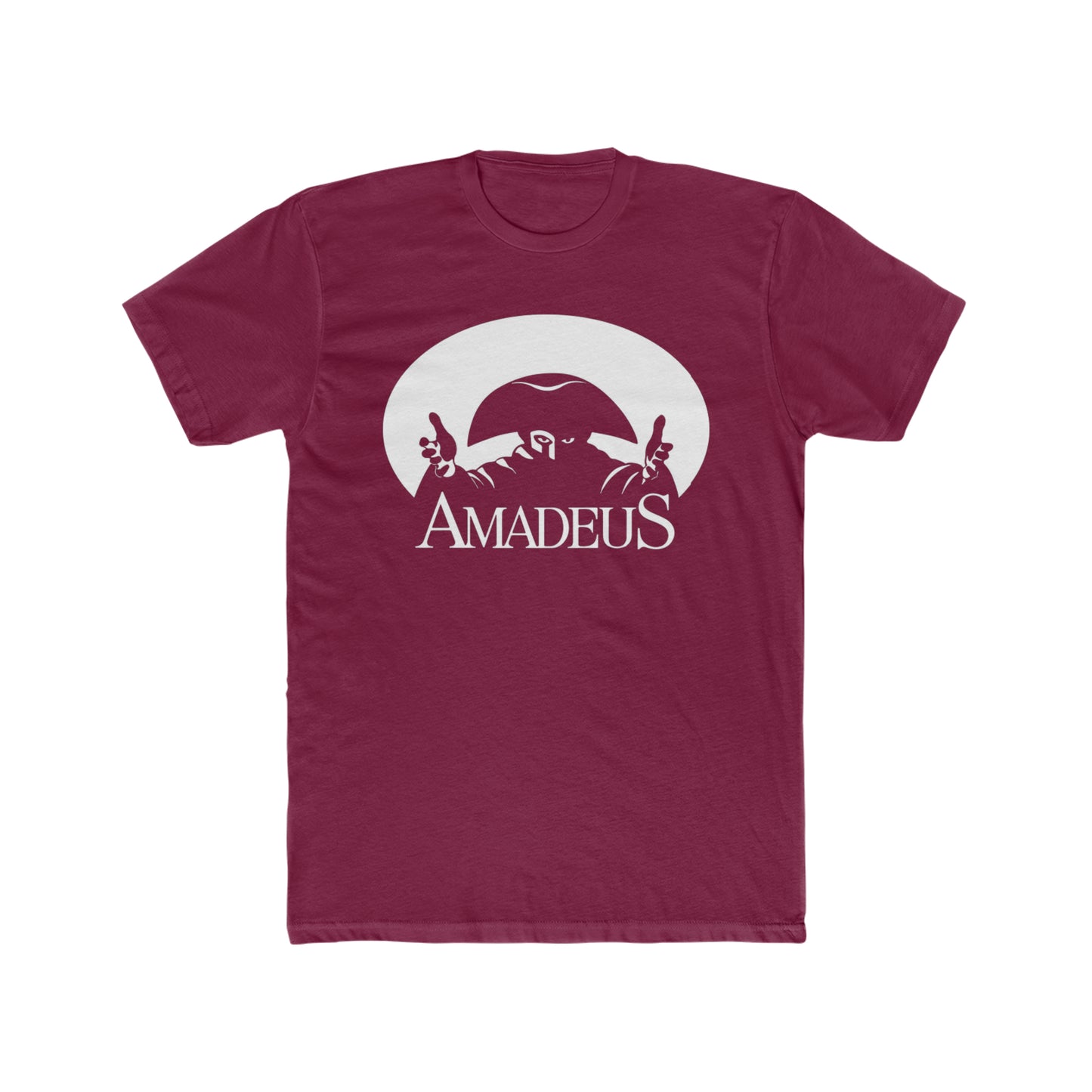 Amadeus, Story of Mozart, Classic 80's Movie Poster Tee