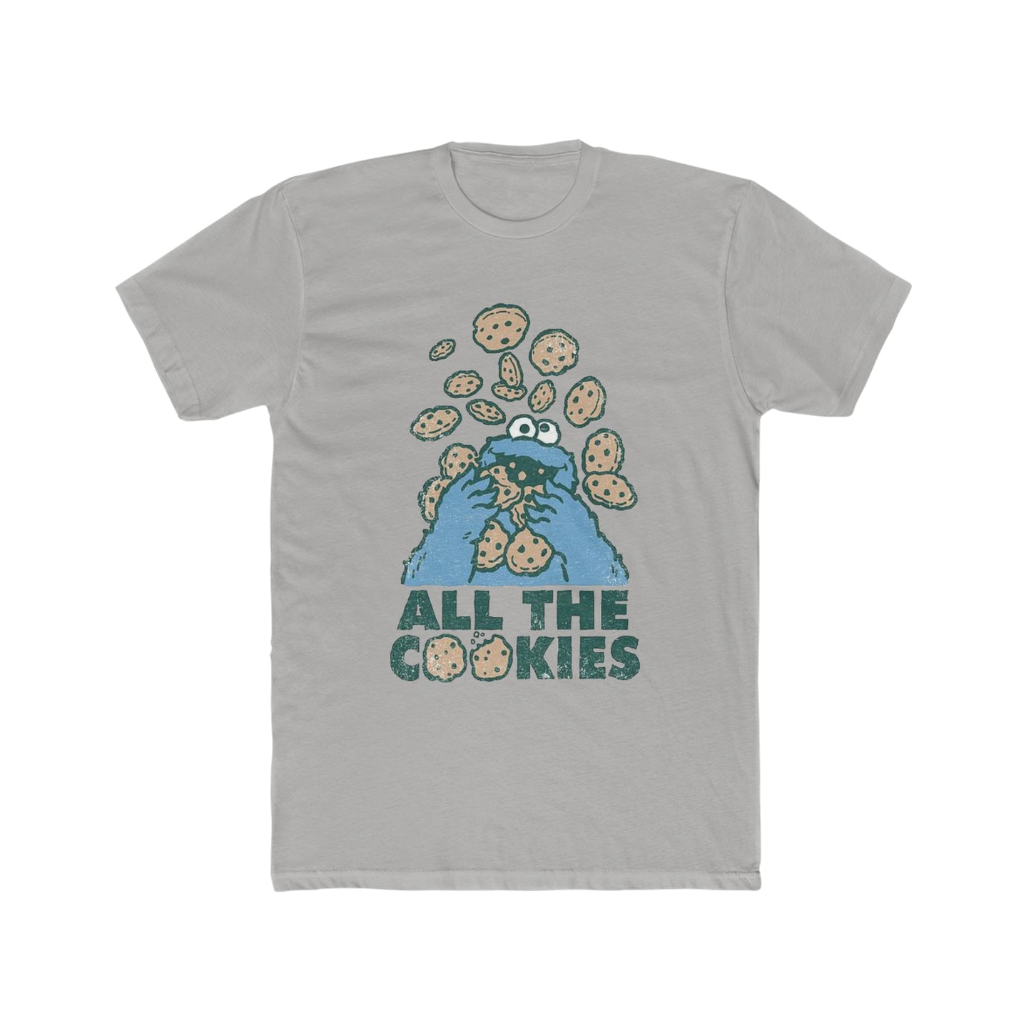 Cookie Monster, All The Cookies, Vintage Inspired Tee