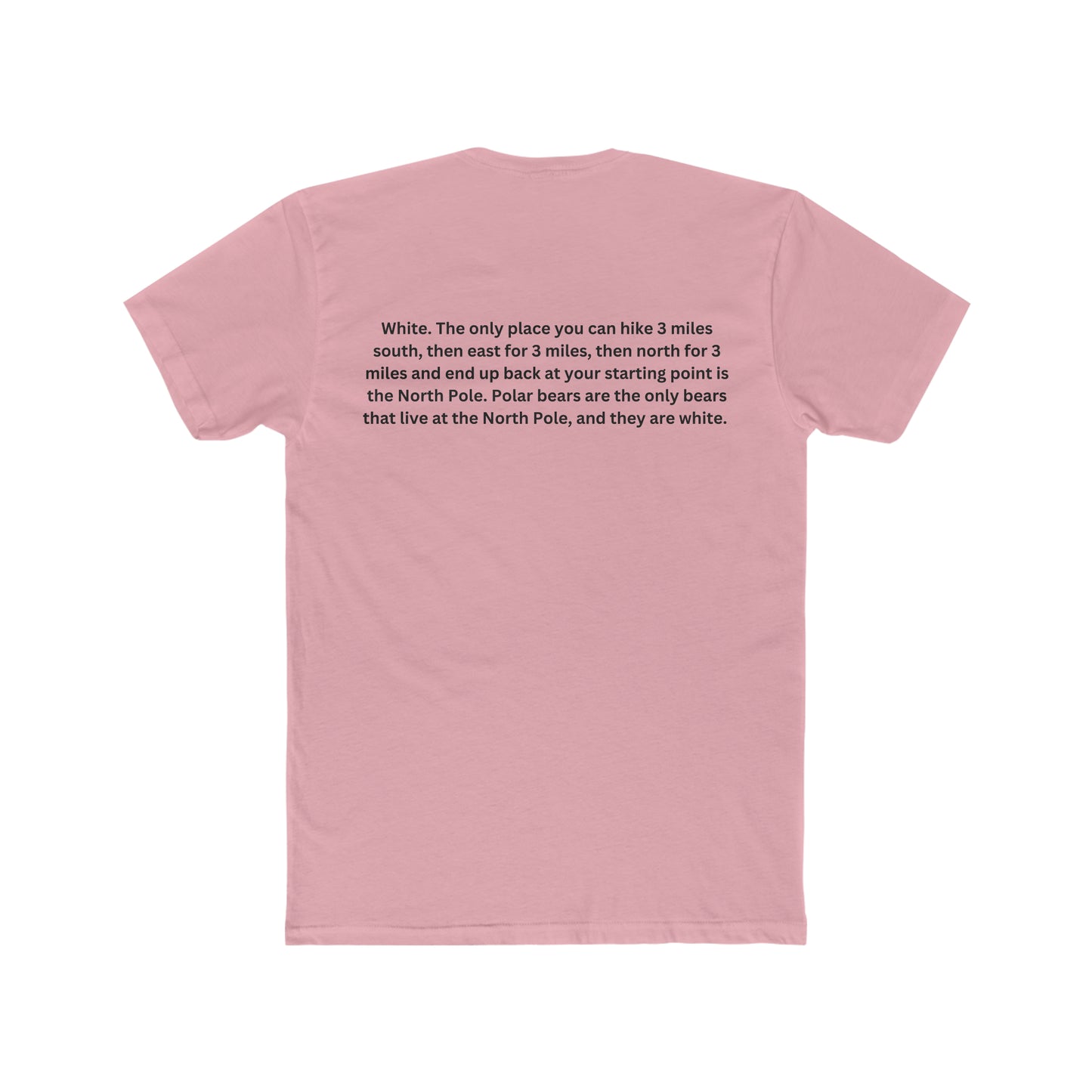 Brain Teaser, What color was the bear?, Fun, Puzzle Tee