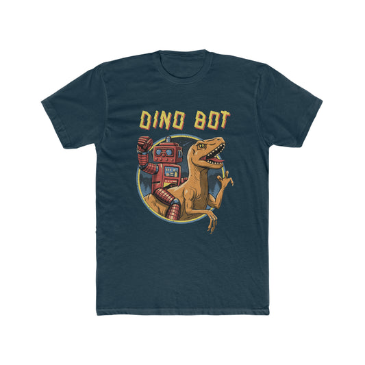 Dino Bot, Robot Riding a Dinosaur Tee