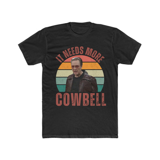 SNL, More Cowbell, Will Ferrell, Christopher Walken, Vintage Inspired, Classic Retro Tee