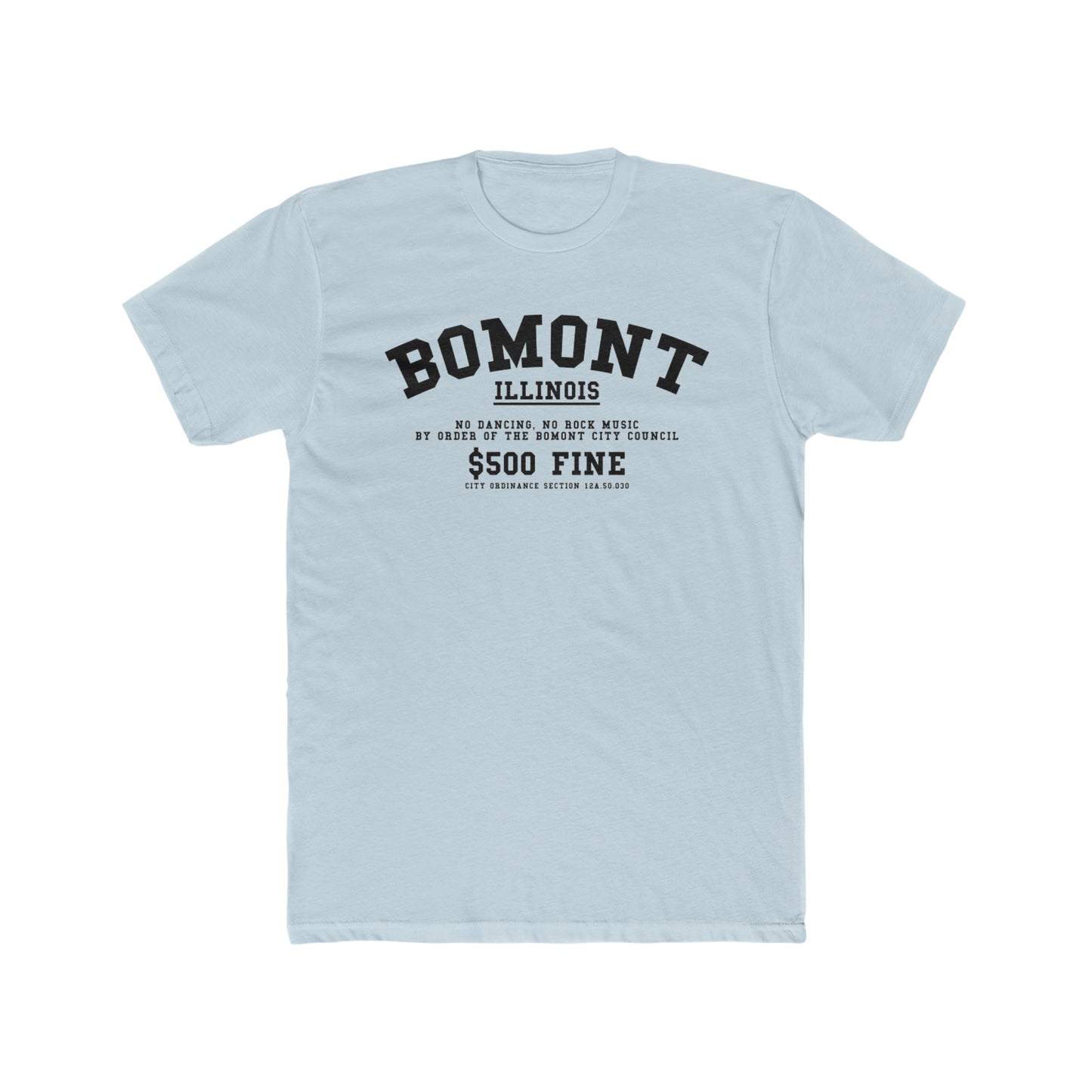 Bomont Illinois, Footloose Parody T-Shirt, Kevin Bacon, Iconic 80's Movie Tee