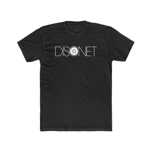 Disconet with White Lettering Tee