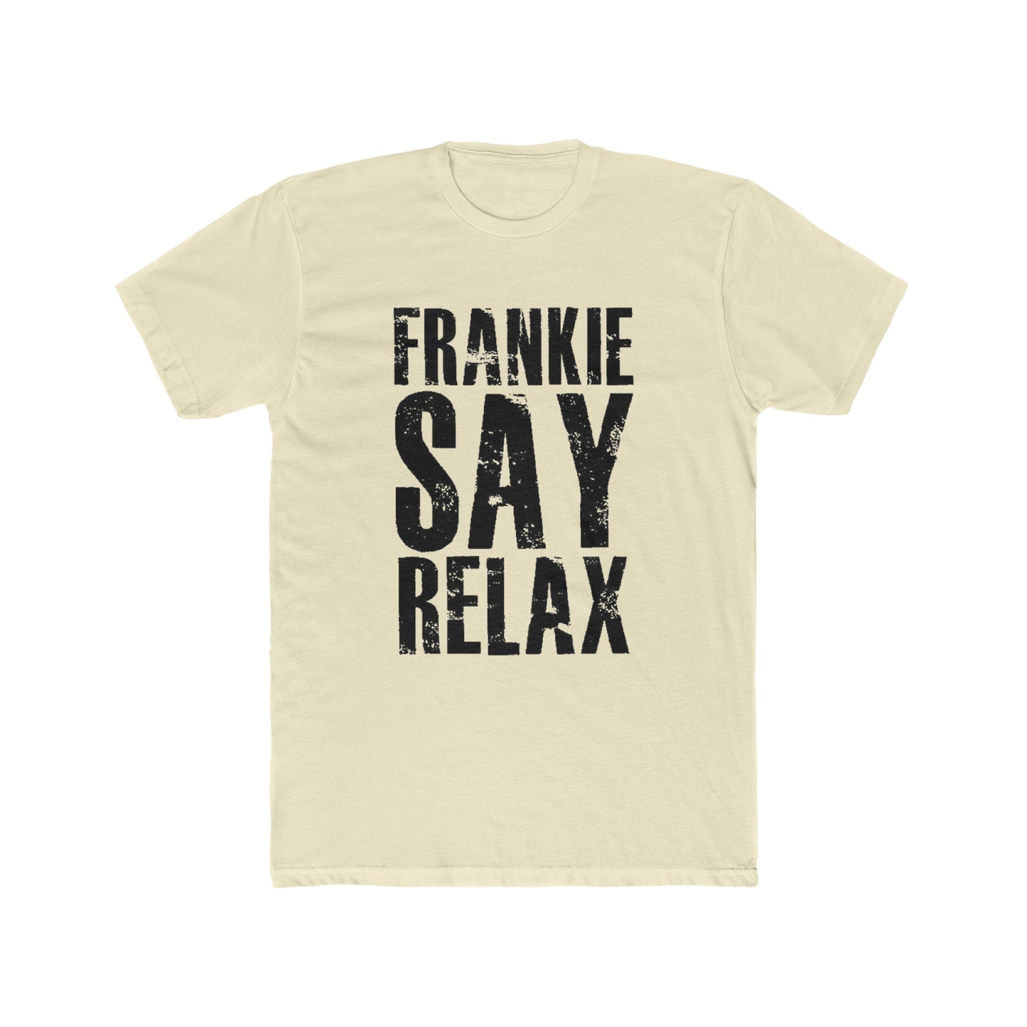 Frankie Say Relax, Frankie Goes To Hollywood, Distressed Look, Vintage Inspired Tee