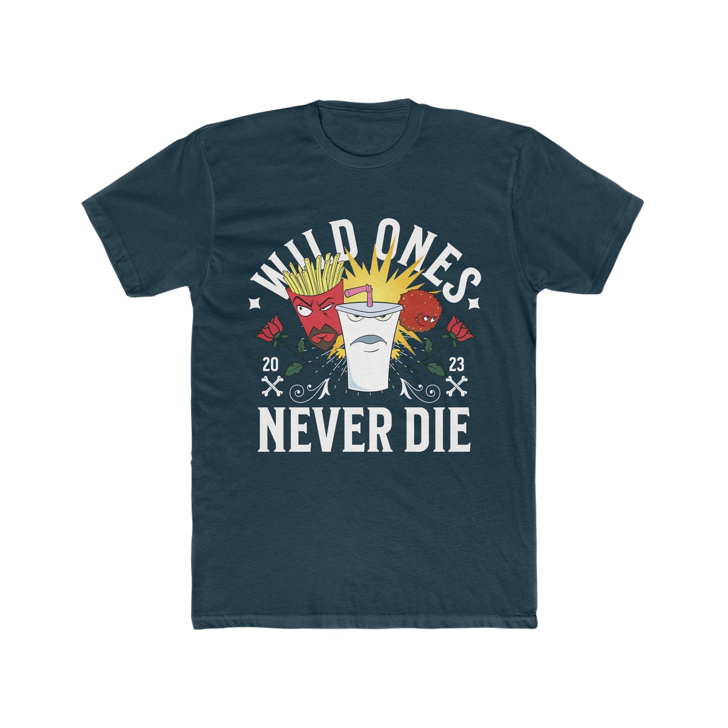 Aqua Teen Hunger Force, Ed hardy Style, Wild Ones Never Die Tee