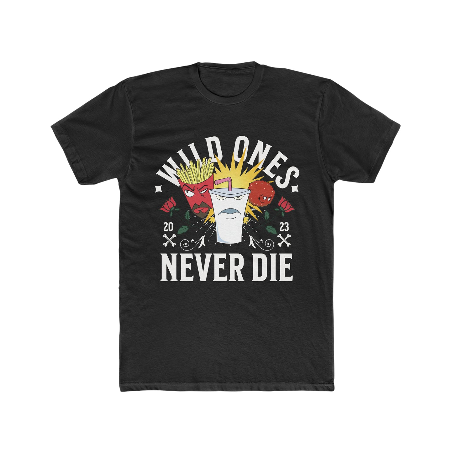 Aqua Teen Hunger Force, Ed hardy Style, Wild Ones Never Die Tee