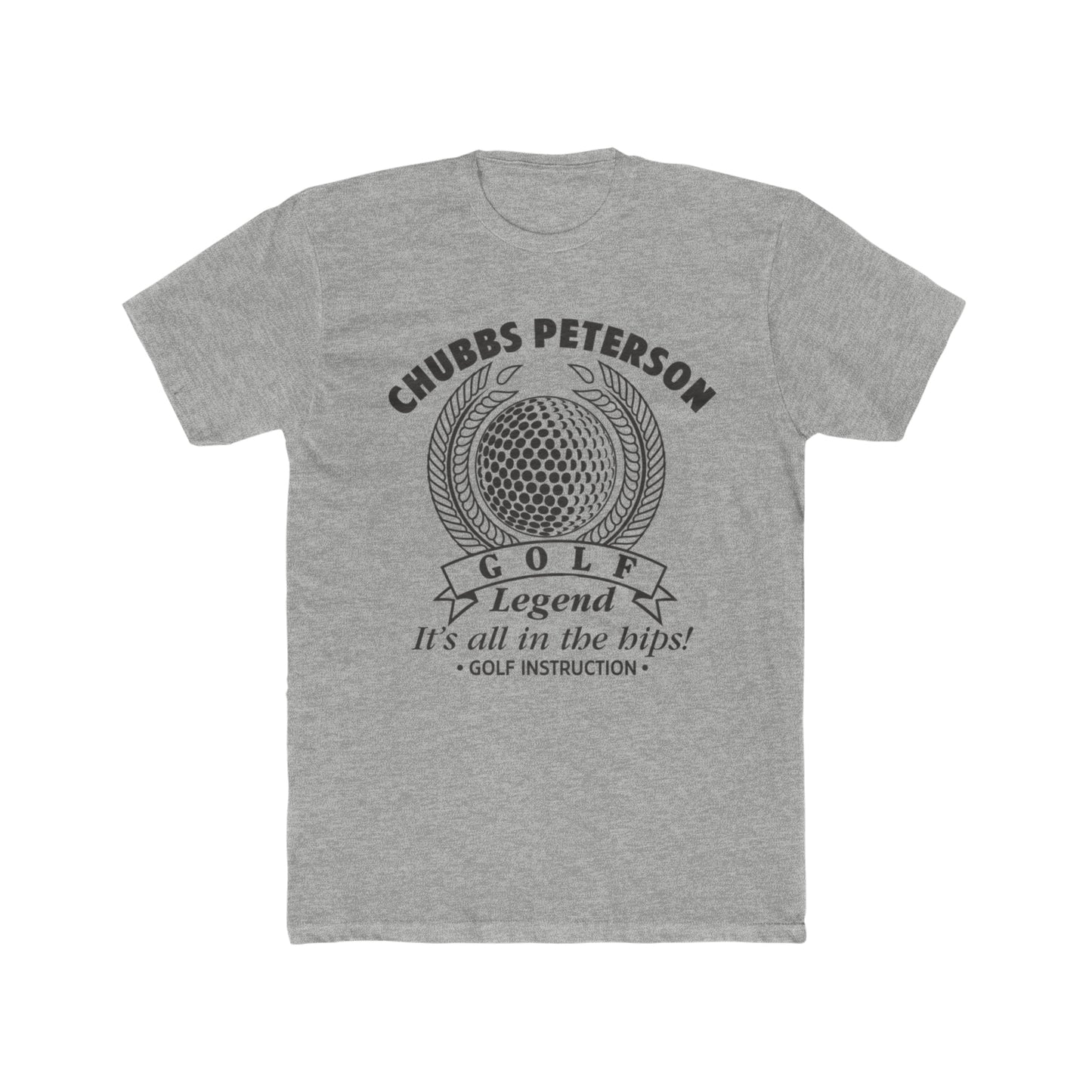 Happy Gilmore Parody T-Shirt, Adam Sandler, Chubbs Peterson Golf Legend, Golf Instruction Funny tee