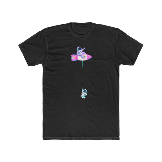 Astronaut Ride, Space Fun, Outer Space Humor, Cosmic Tee