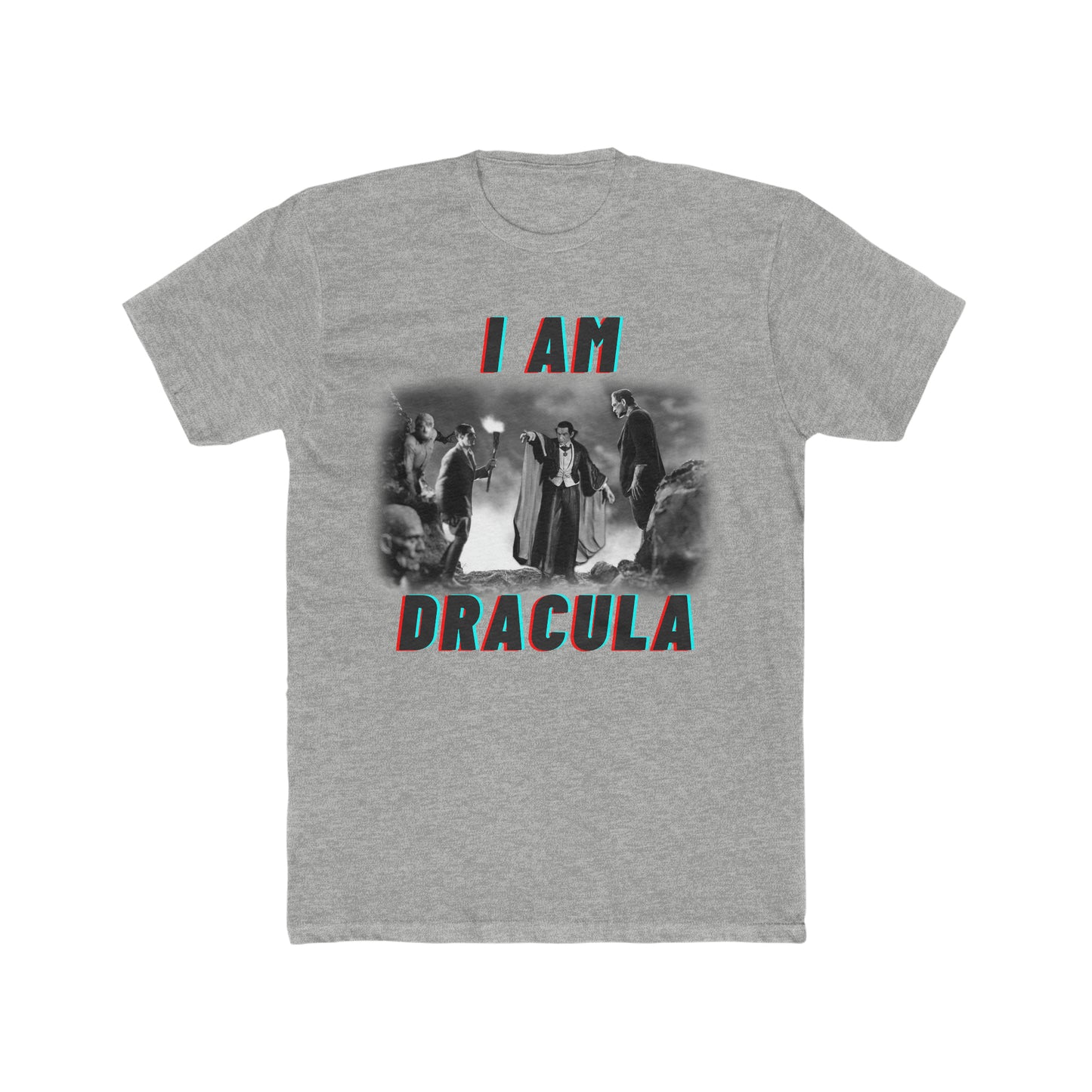 I Am Dracula, Retro, Vintage Inspired, Classic Tee