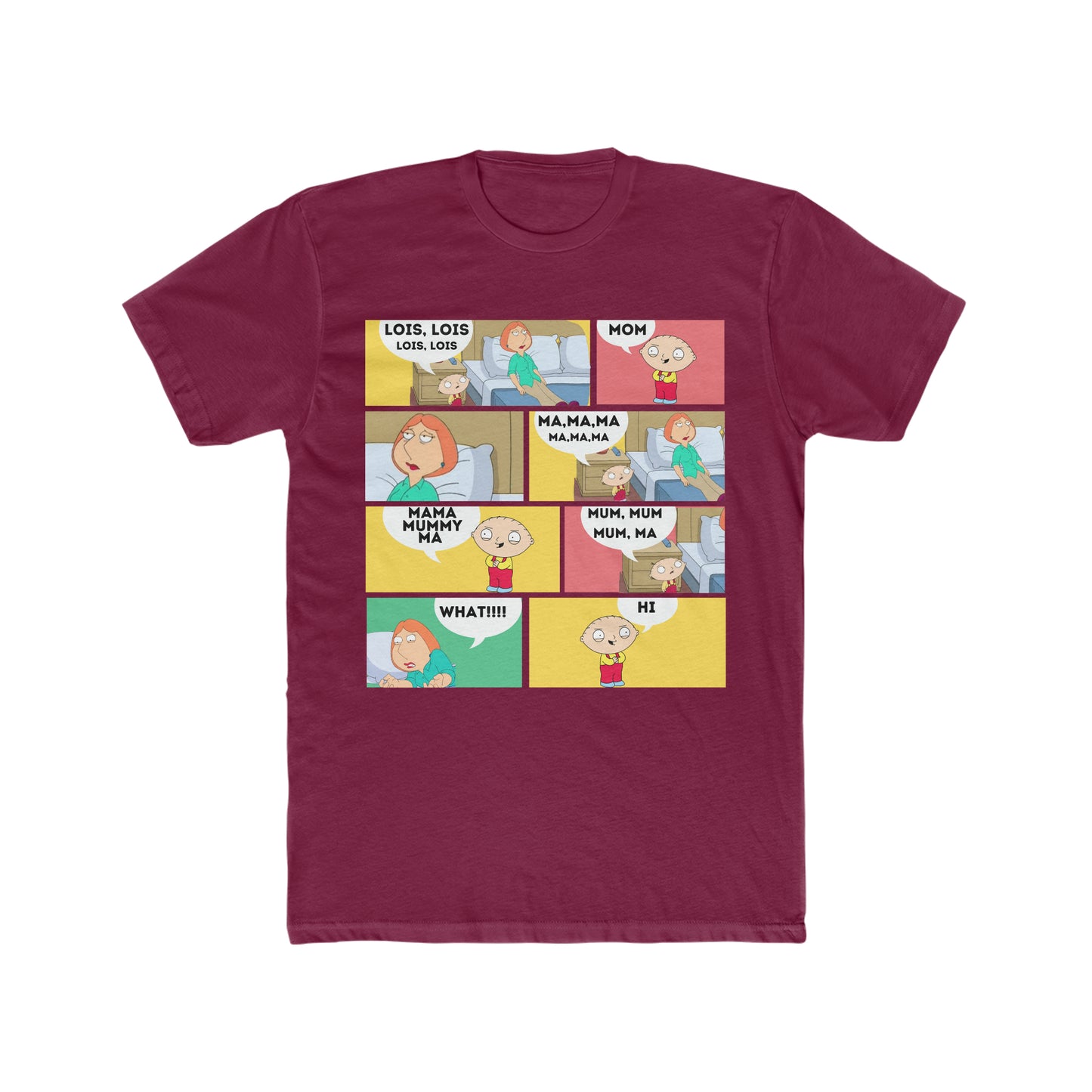 Family Guy, Classic Scene, Mom, Mom, Mum, Mommy, Lois, Comic book Style Tee