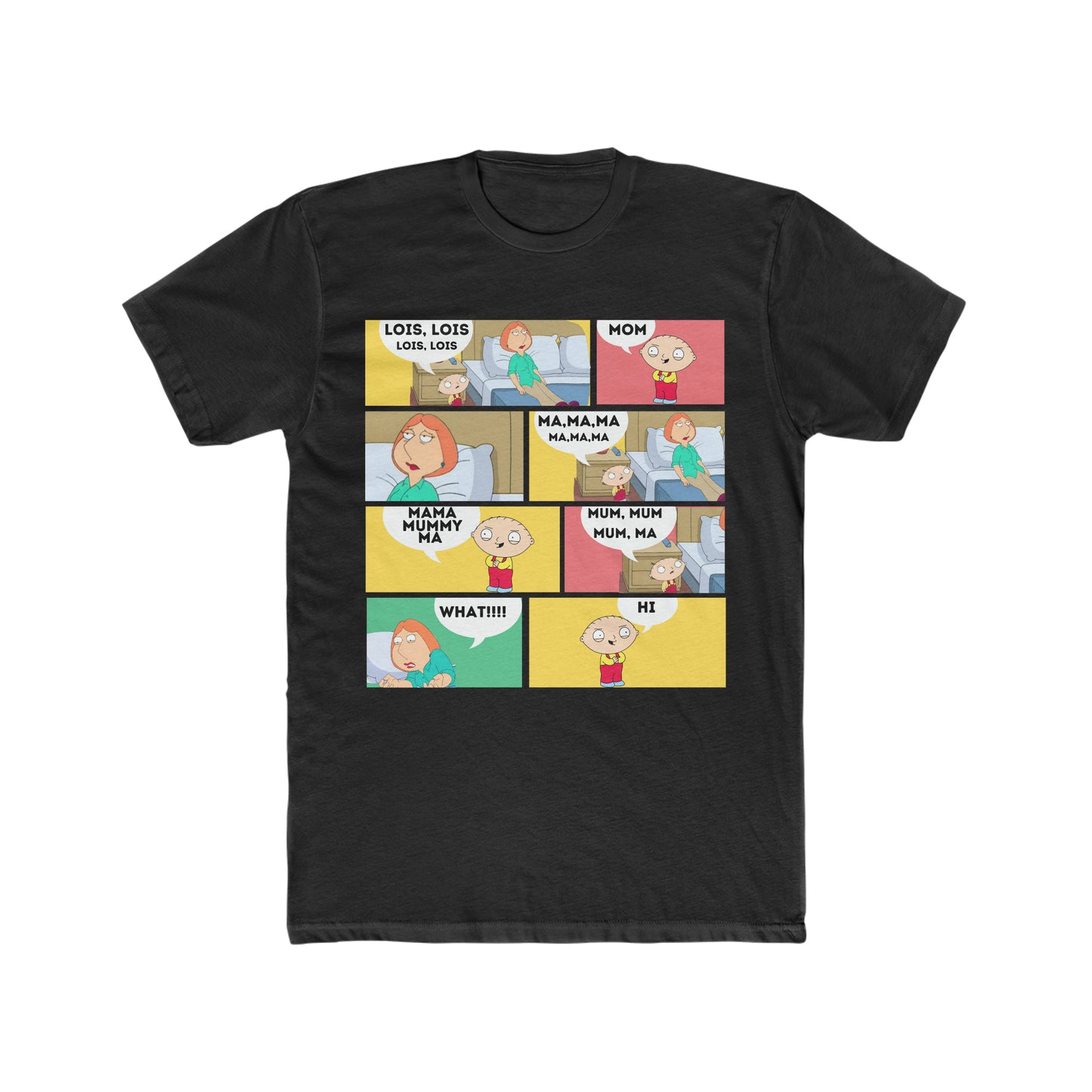 Family Guy, Classic Scene, Mom, Mom, Mum, Mommy, Lois, Comic book Style Tee