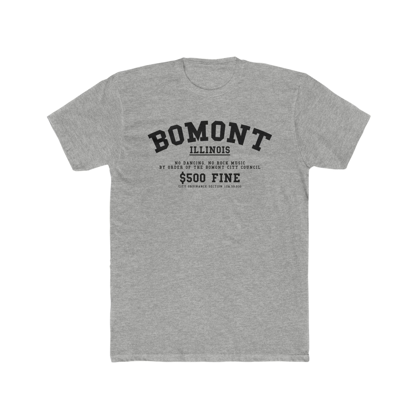 Bomont Illinois, Footloose Parody T-Shirt, Kevin Bacon, Iconic 80's Movie Tee