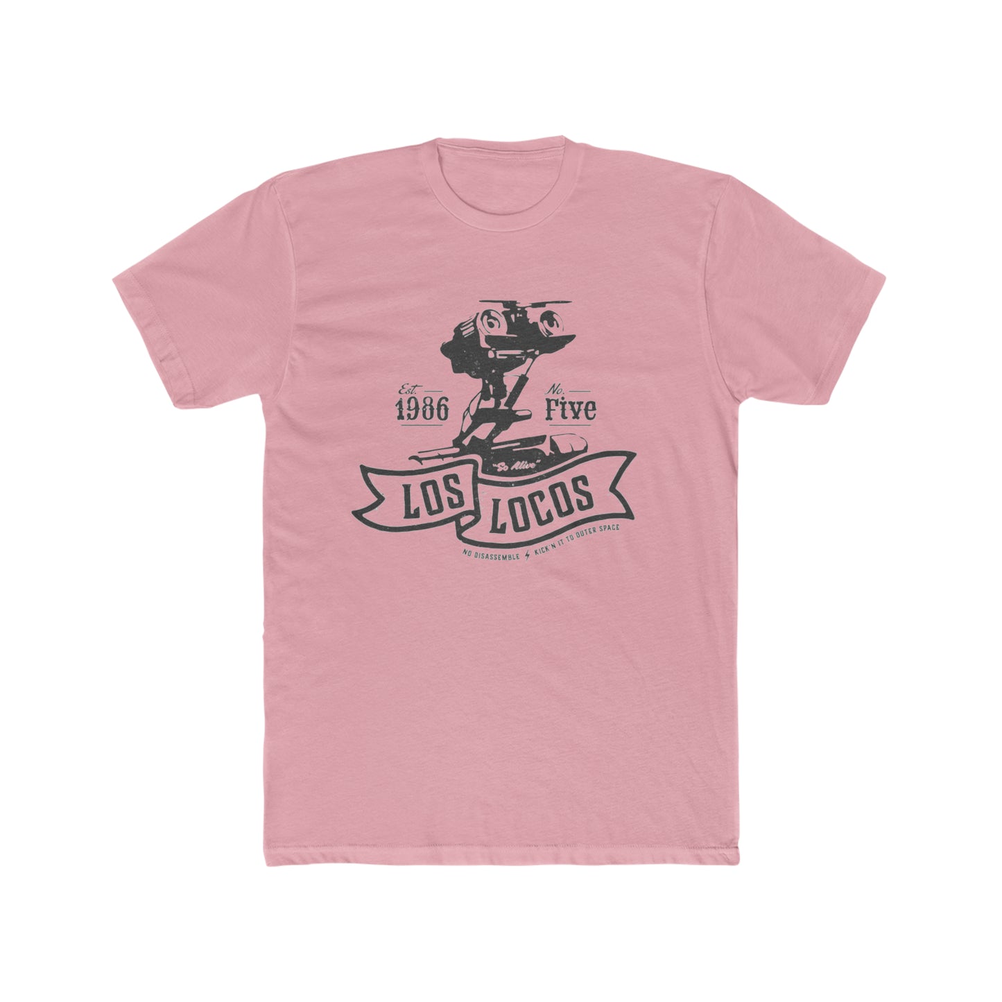 Vintage Inspired Johnny Five is Alive, Short Circuit Los Locos Tee