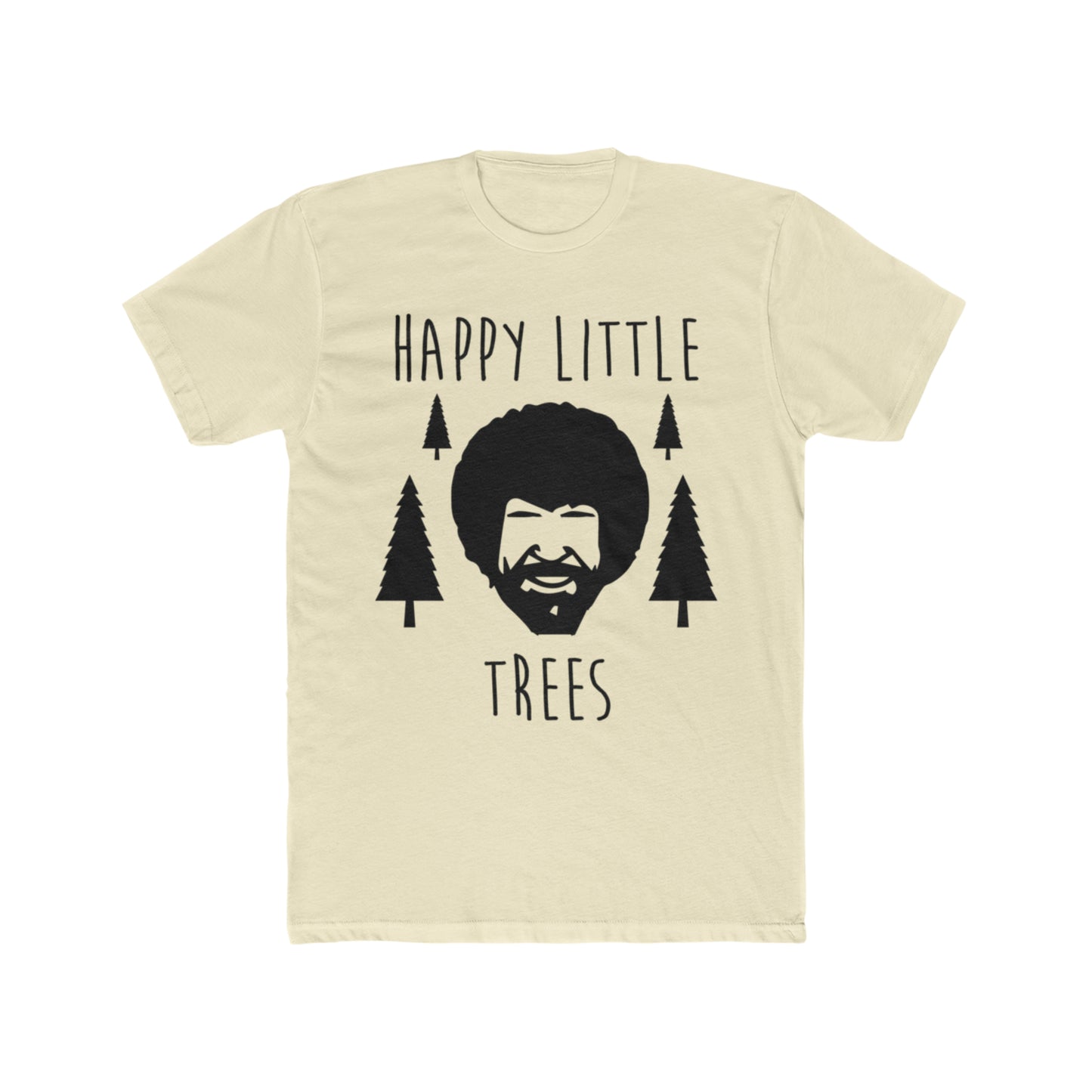 Bob Ross, Happy Little Trees, Funny Tee