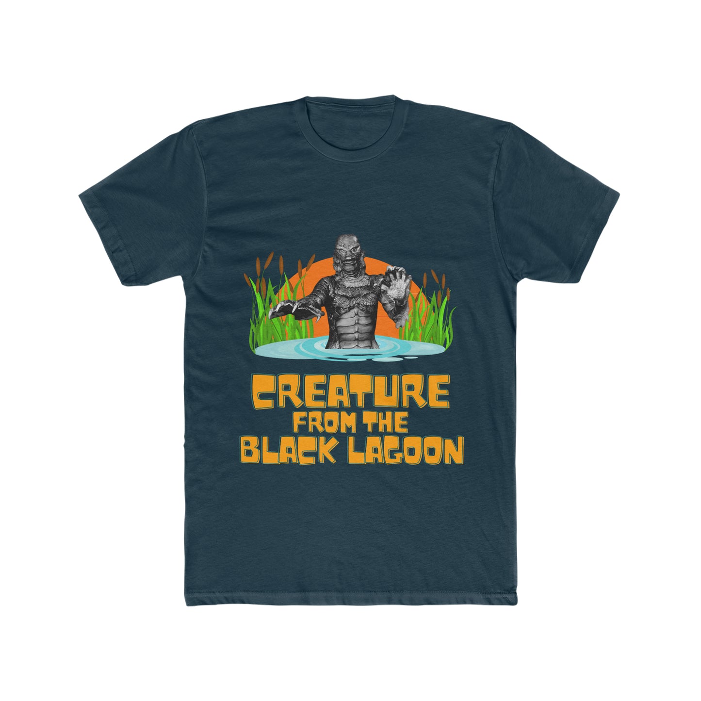 Creature From The Black Lagoon, Custom Design, Retro Tee