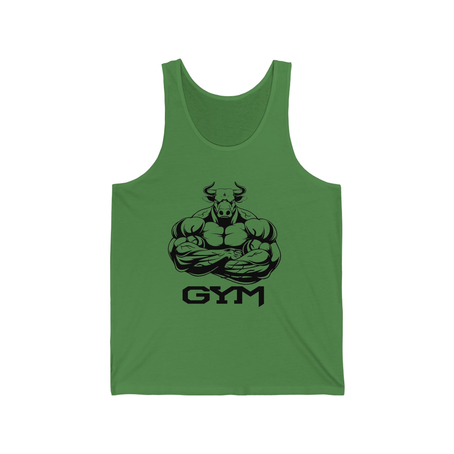 Gym Tee Workout Attire, Bull, Toro Tank Top