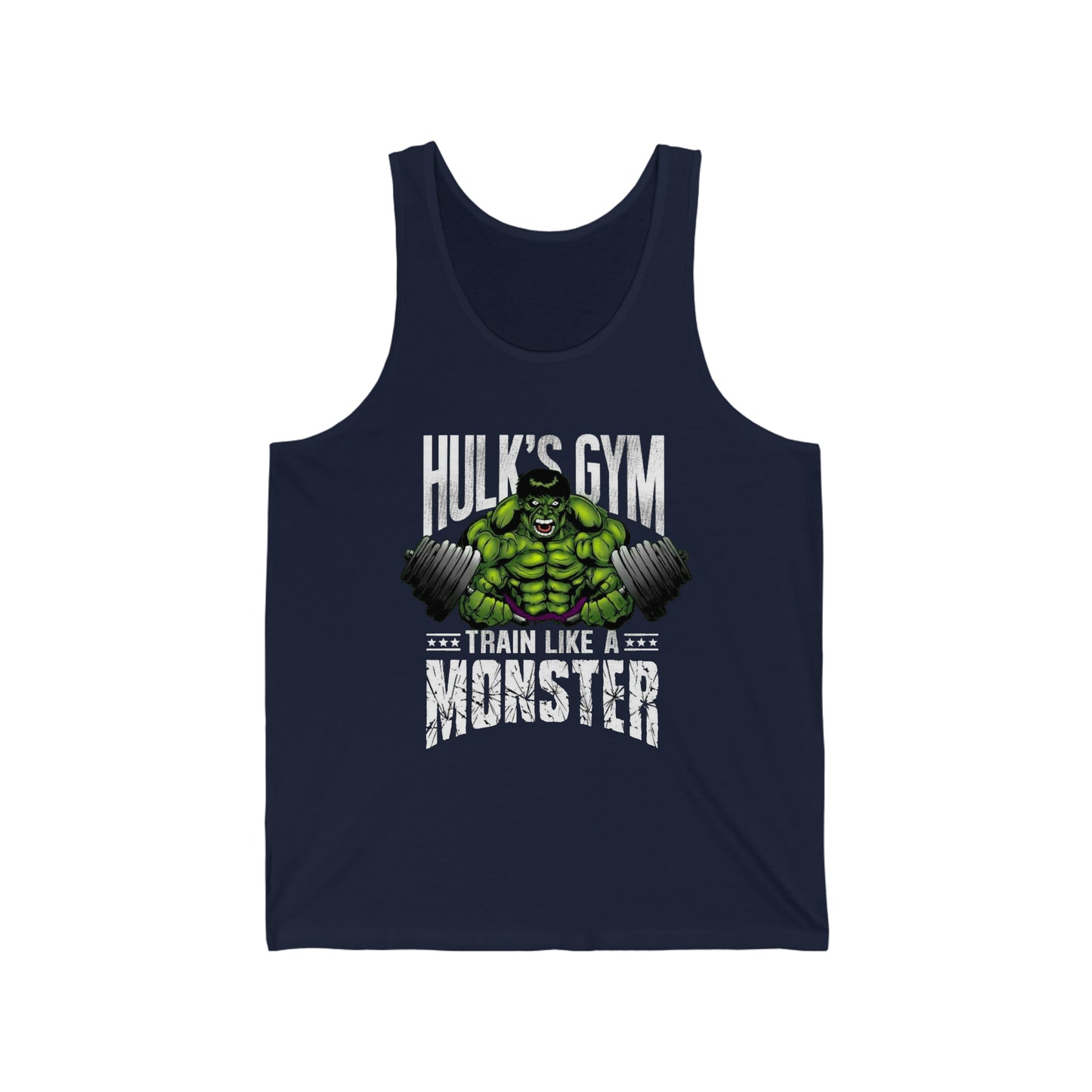 Hulk's Gym, Train Like Monster Tank Top