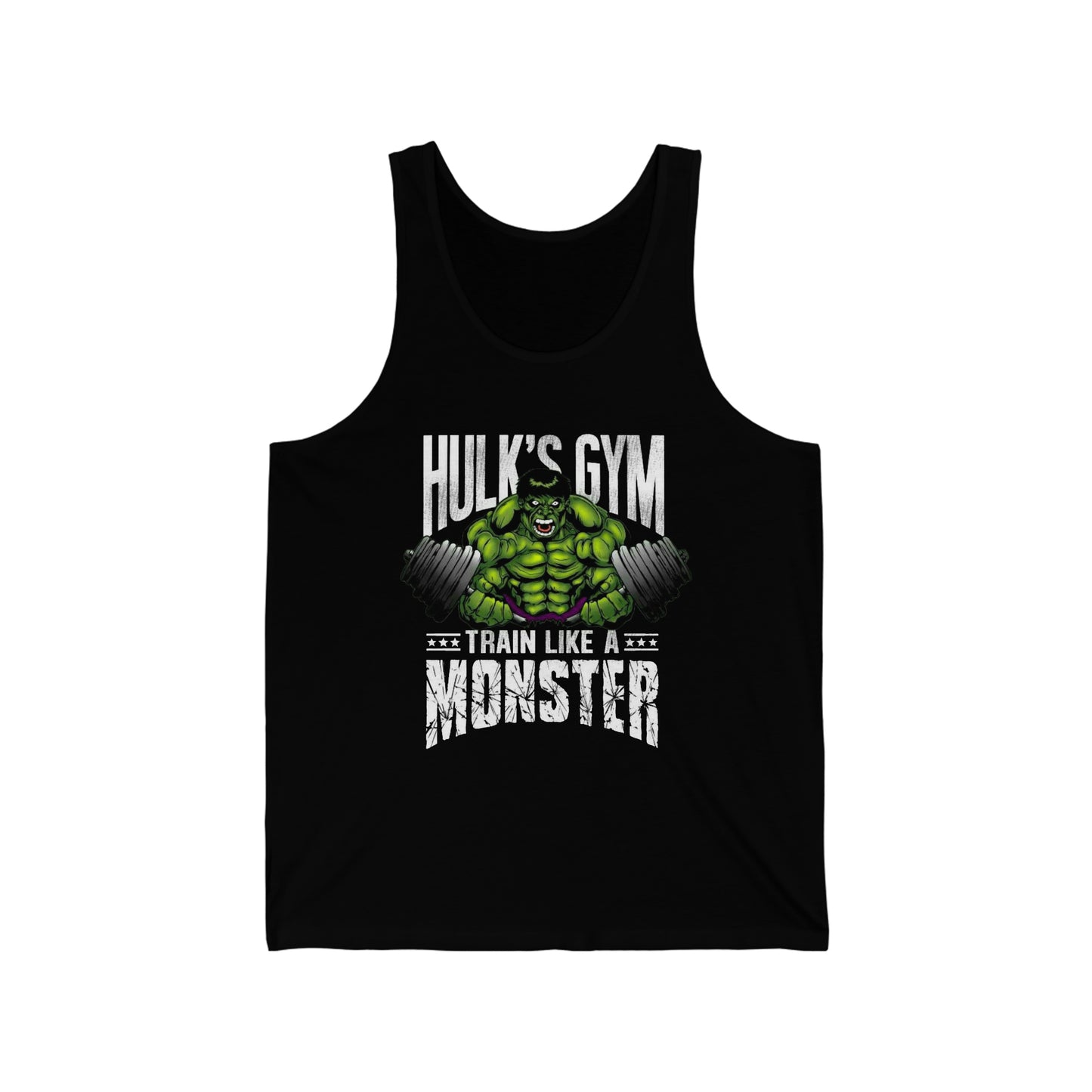 Hulk's Gym, Train Like Monster Tank Top