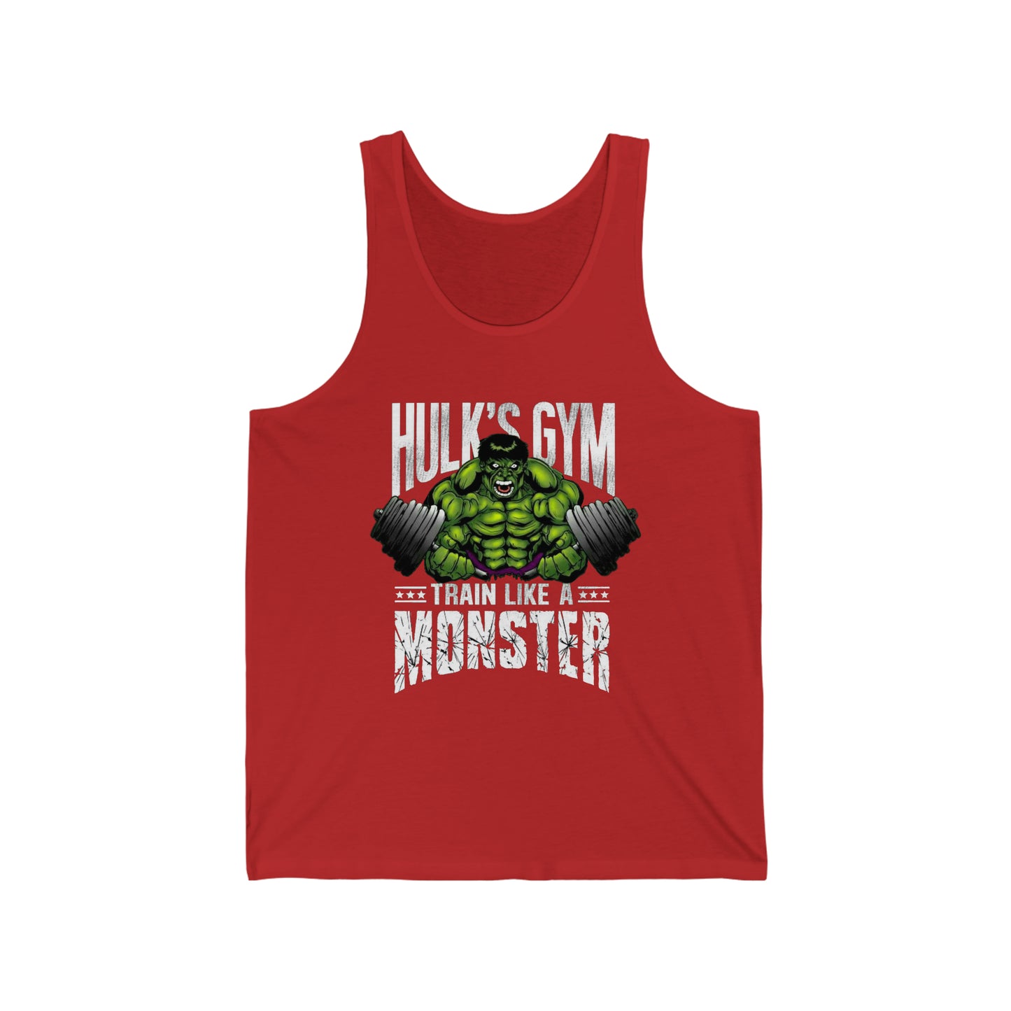 Hulk's Gym, Train Like Monster Tank Top