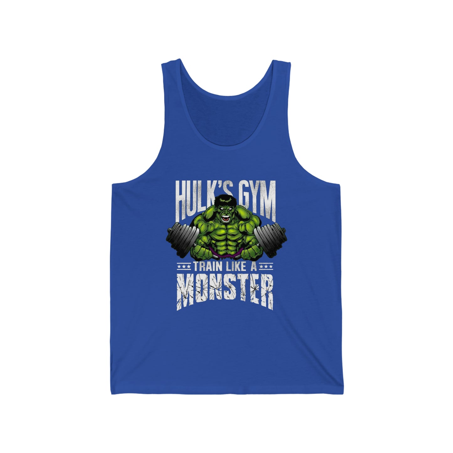 Hulk's Gym, Train Like Monster Tank Top