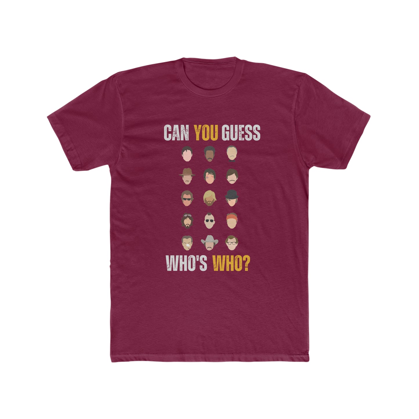 70's Iconic Stars, Can You Guess Who is Who on This Tee