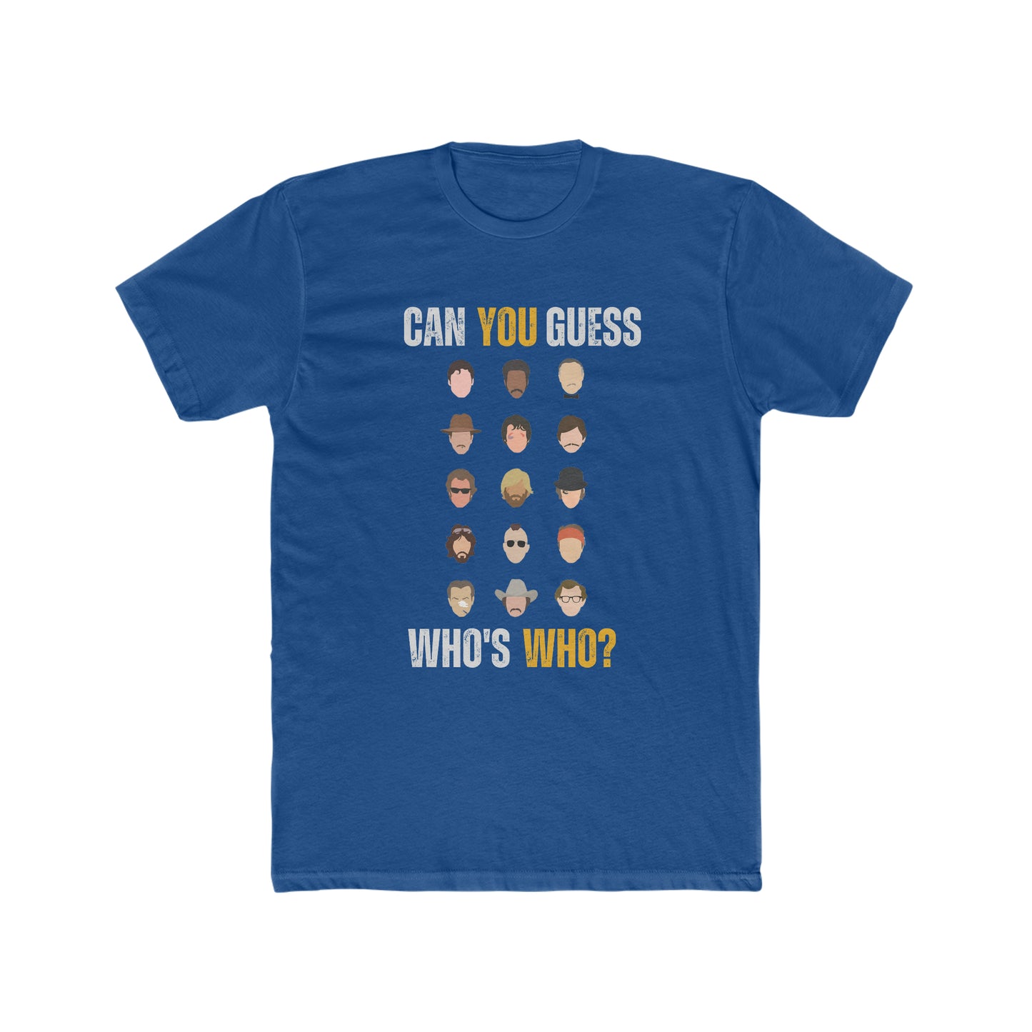 70's Iconic Stars, Can You Guess Who is Who on This Tee