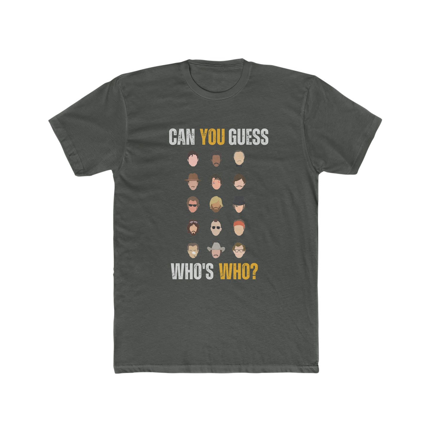70's Iconic Stars, Can You Guess Who is Who on This Tee