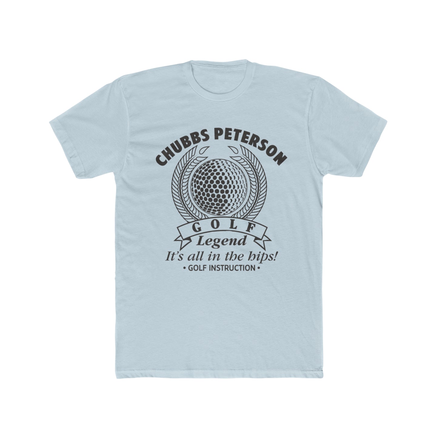 Happy Gilmore Parody T-Shirt, Adam Sandler, Chubbs Peterson Golf Legend, Golf Instruction Funny tee