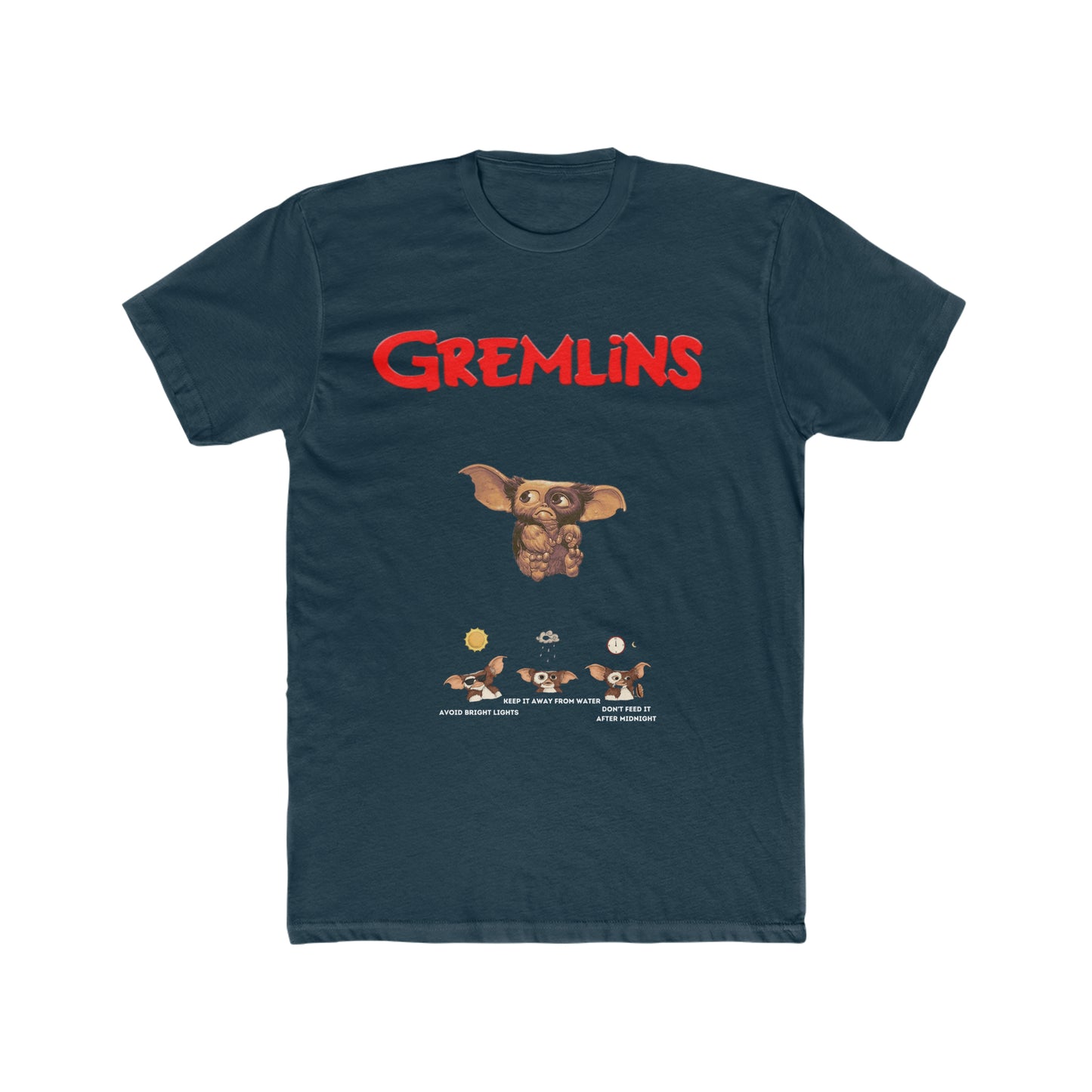 Vintage Inspired, Gremlins Custom Tee, Magwai Rules