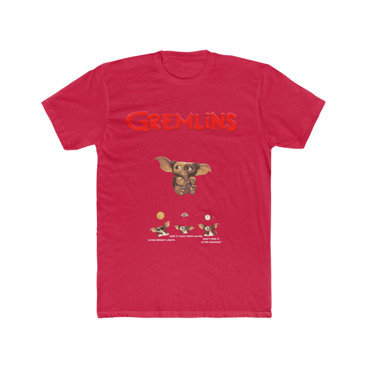 Vintage Inspired, Gremlins Custom Tee, Magwai Rules