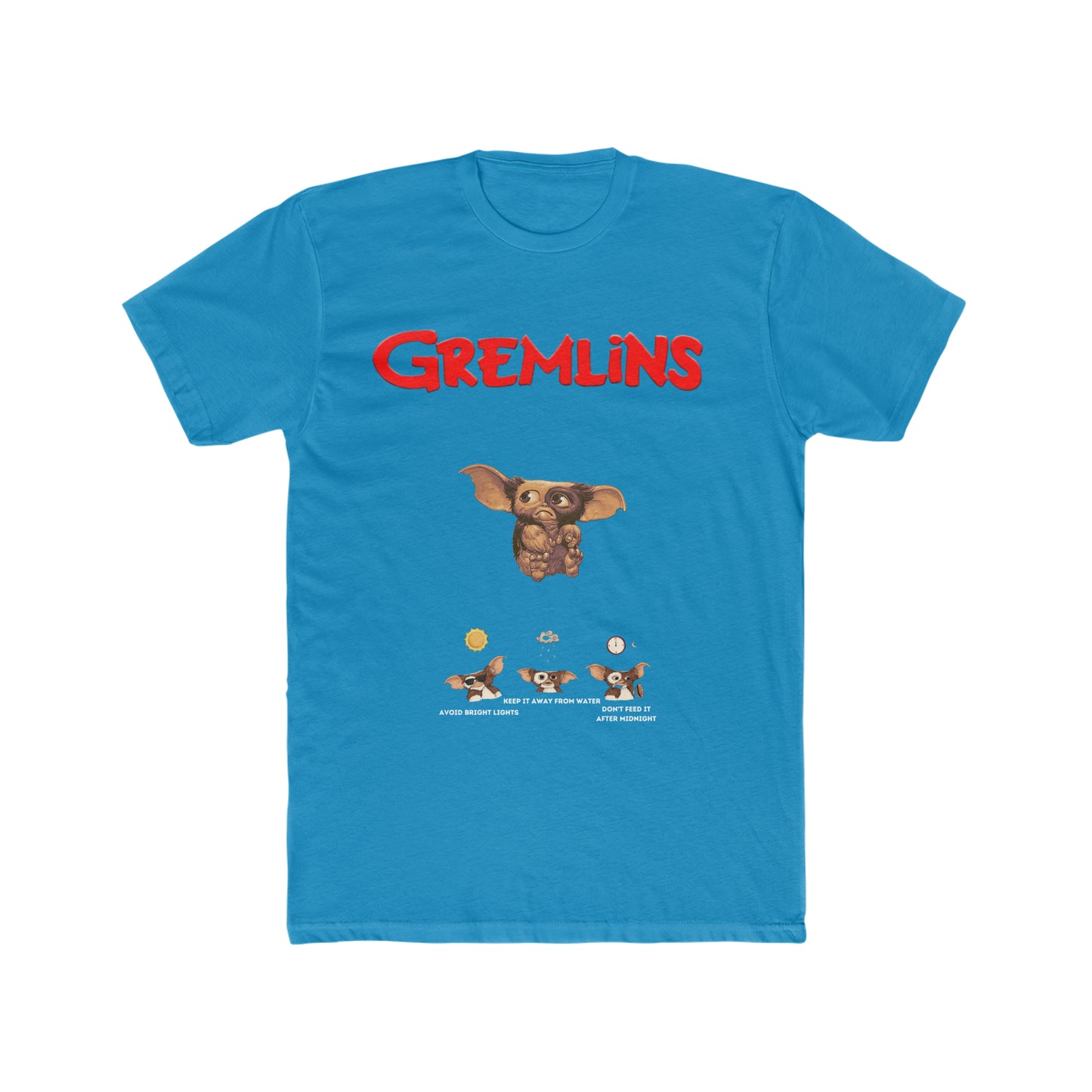 Vintage Inspired, Gremlins Custom Tee, Magwai Rules